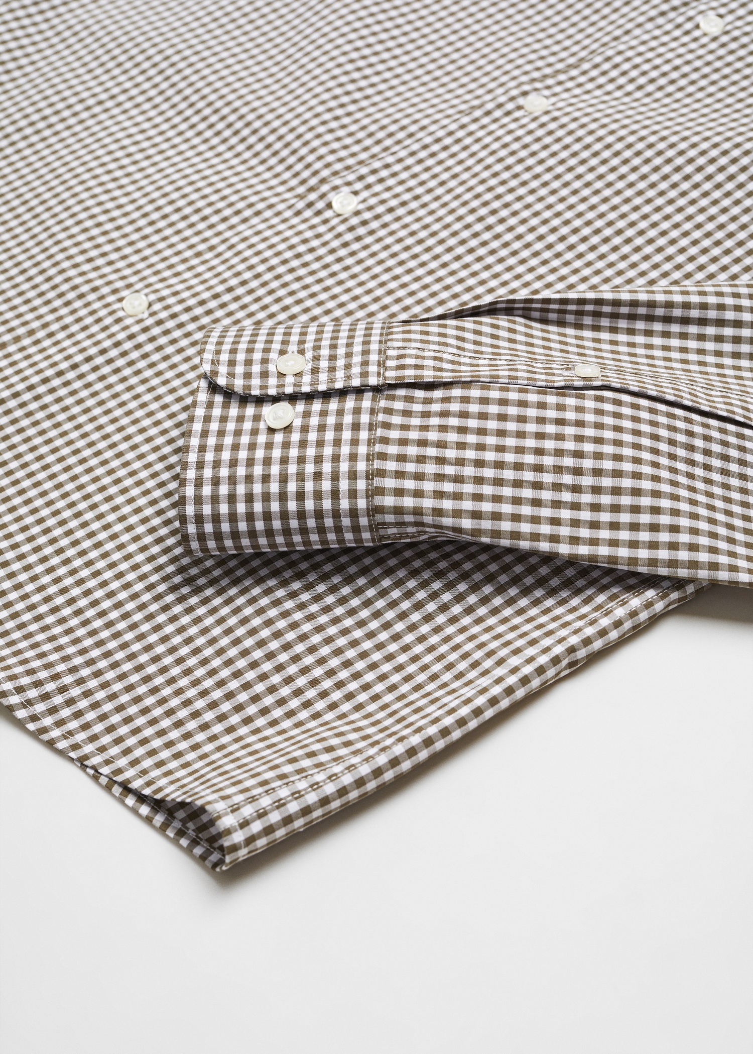 Micro-stretch fabric shirt - Details of the article 8