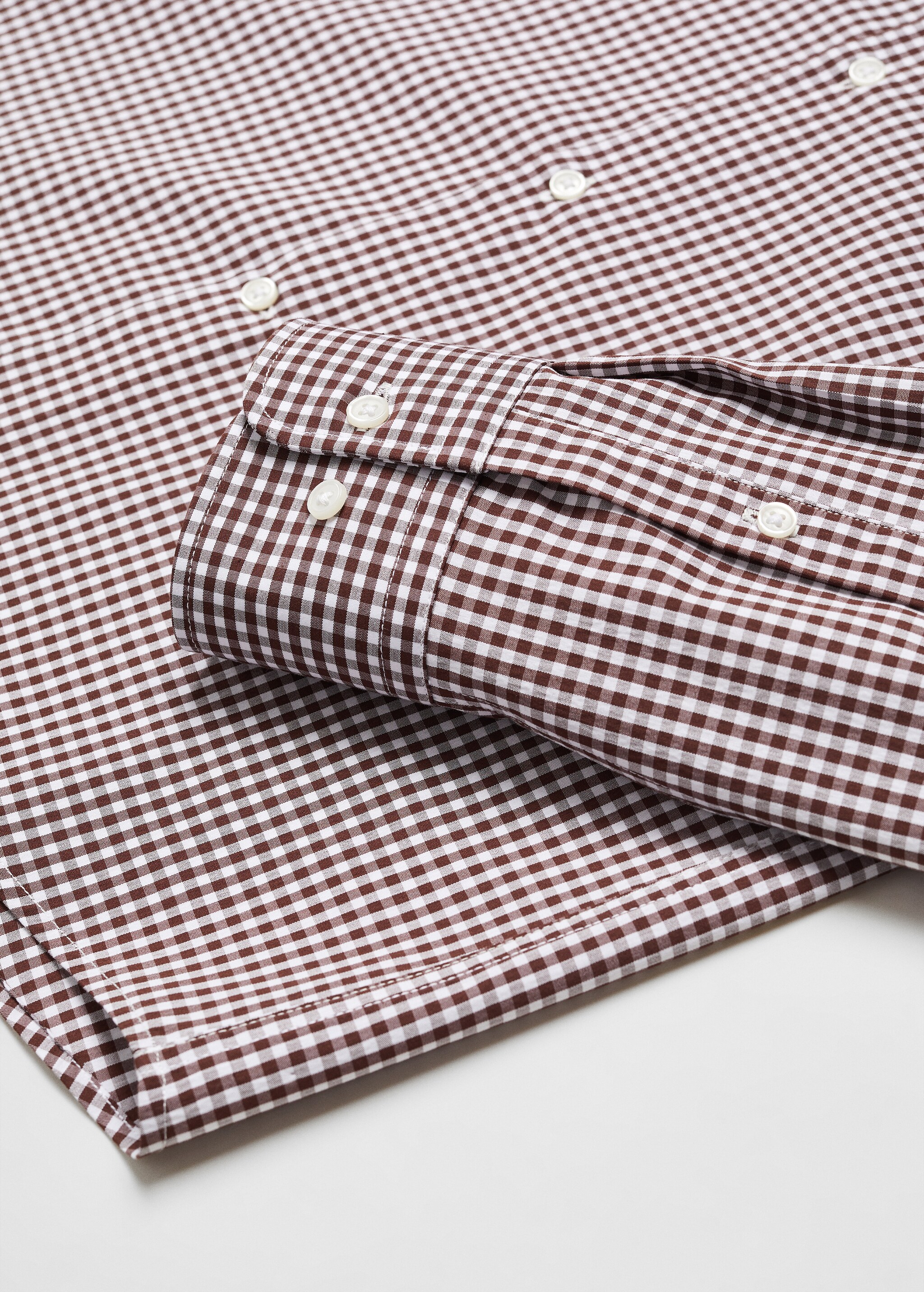 Micro-stretch fabric shirt - Details of the article 8