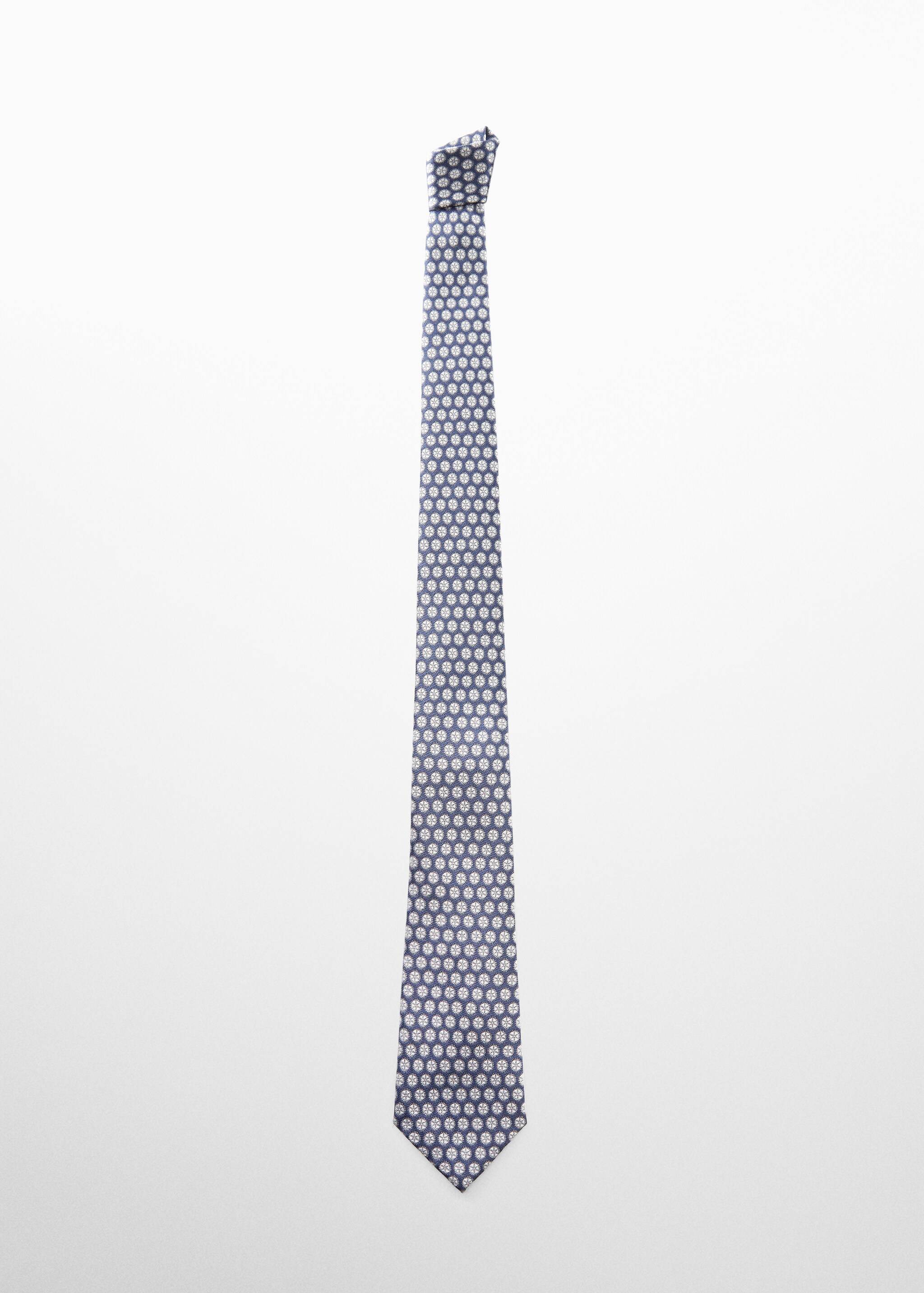 Cravate à imprimé géométrique - Article sans modèle