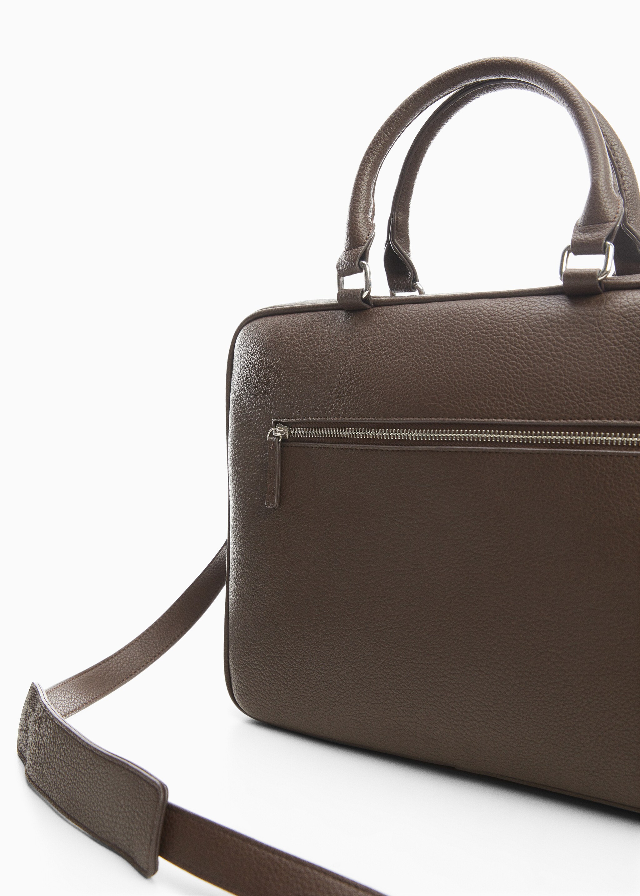 Leather-effect briefcase - Details of the article 3