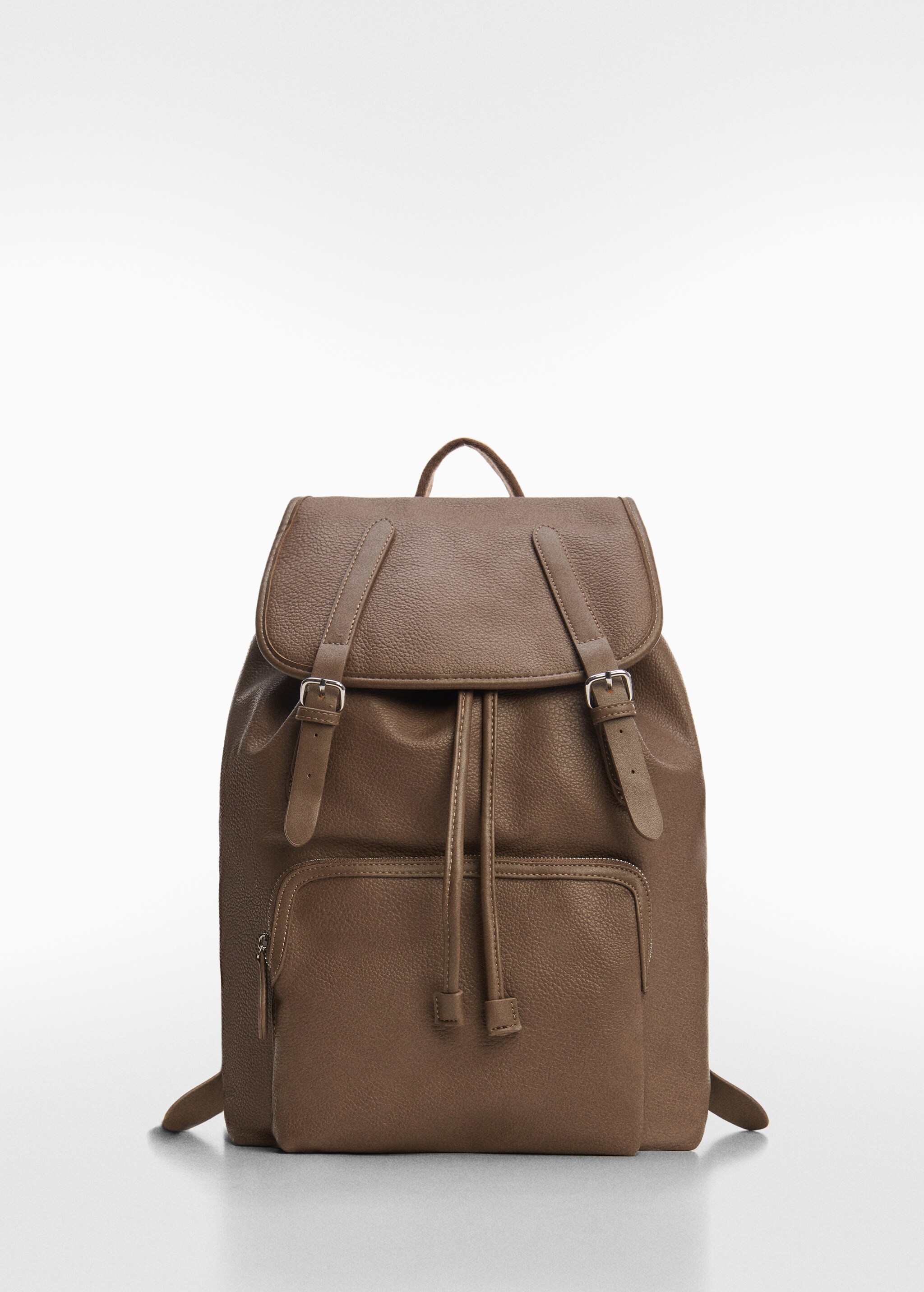 Leather-effect backpack - Article without model