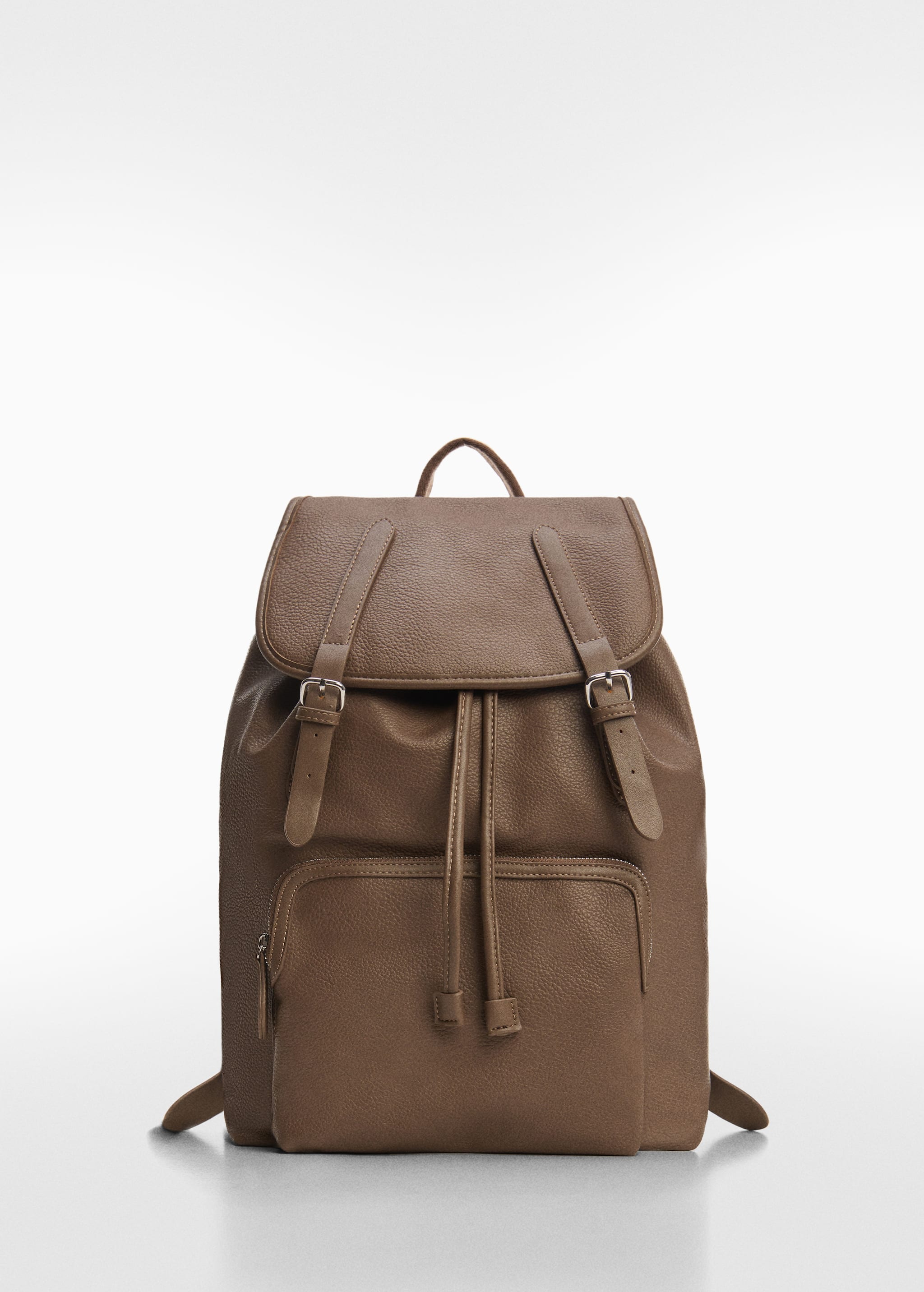 Leather-effect backpack - Article without model