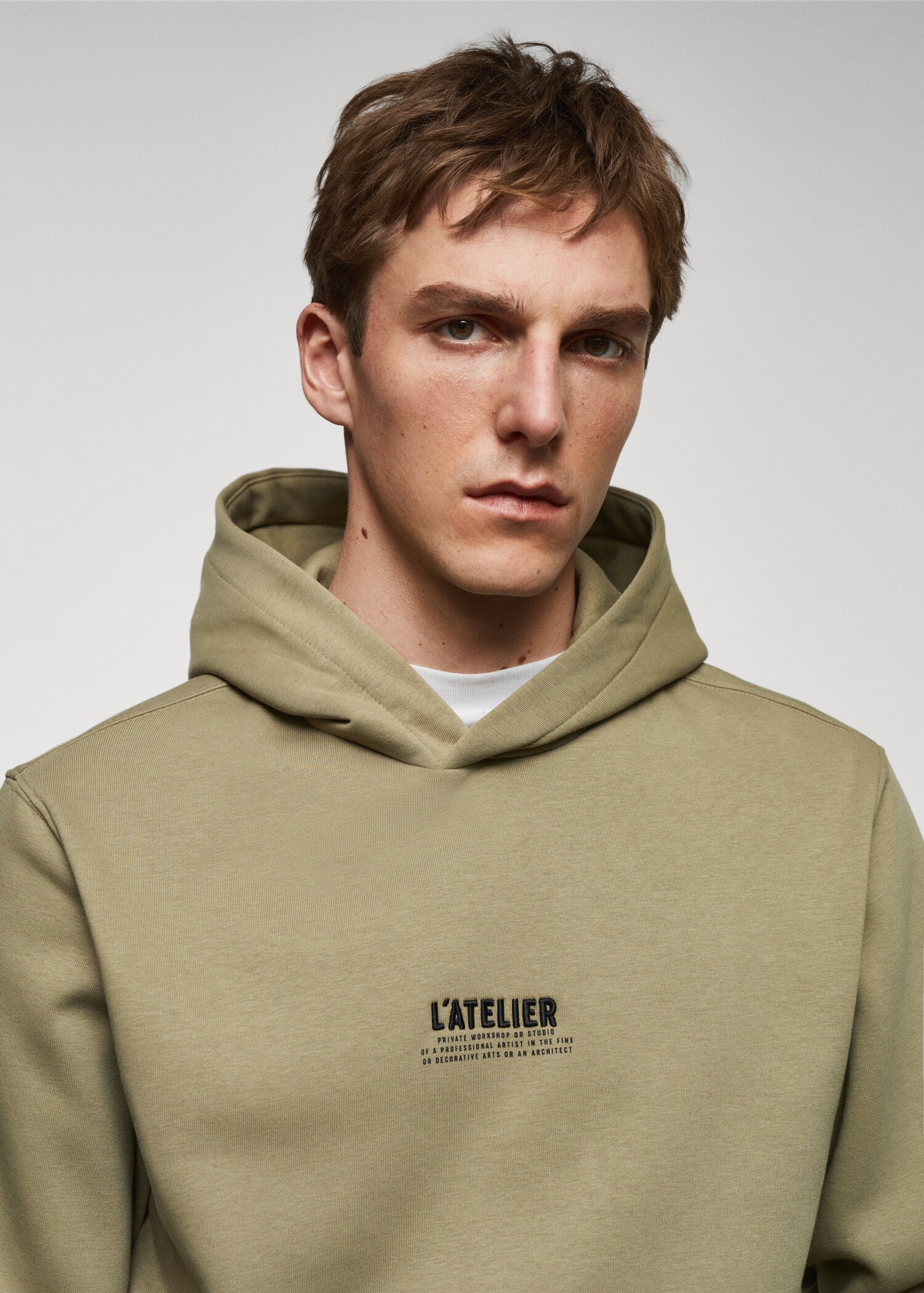 Sweatshirt huva brodyr - Detaljer om artikeln 1