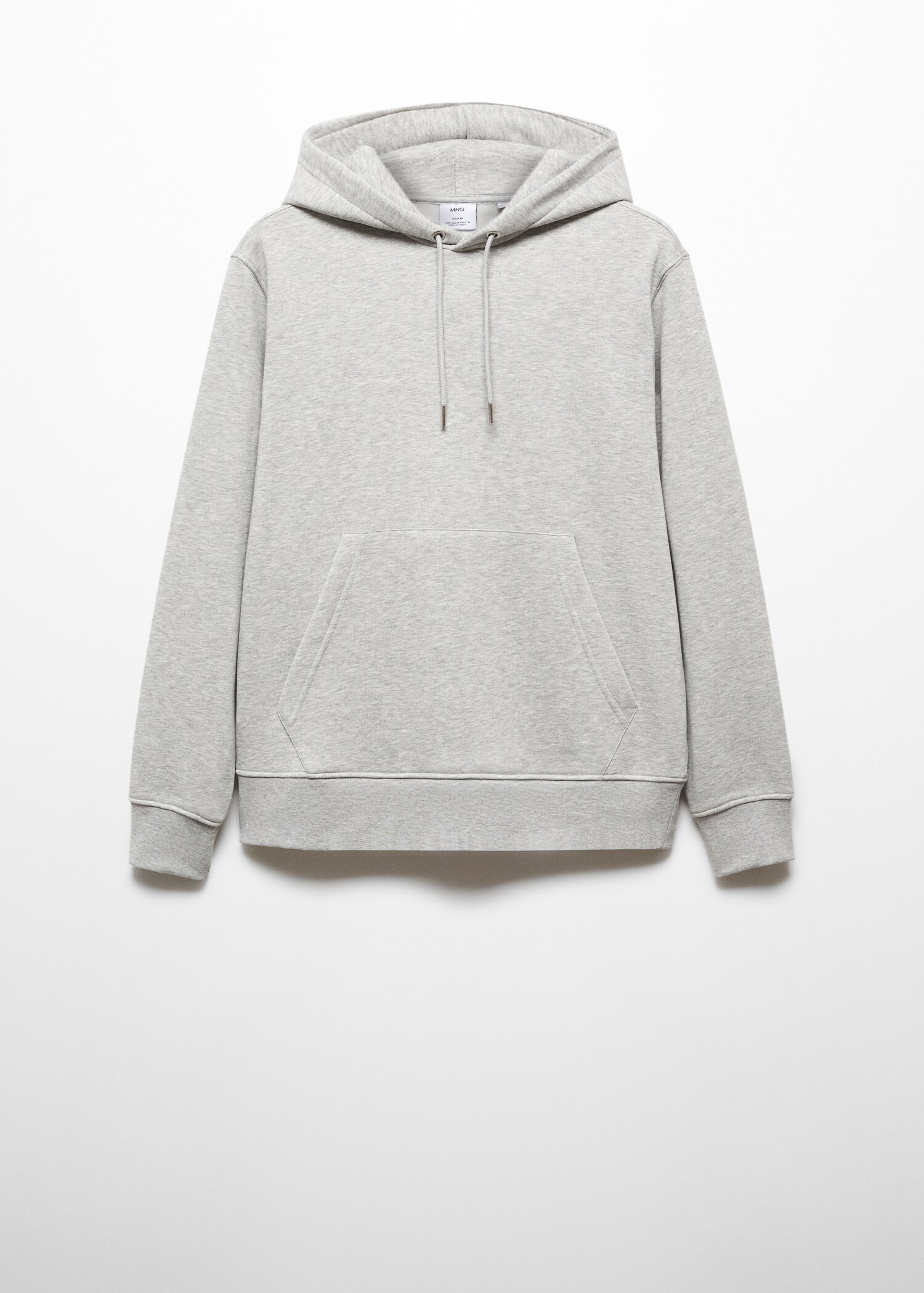 Kangaroo hooded cotton sweatshirt - Article without model