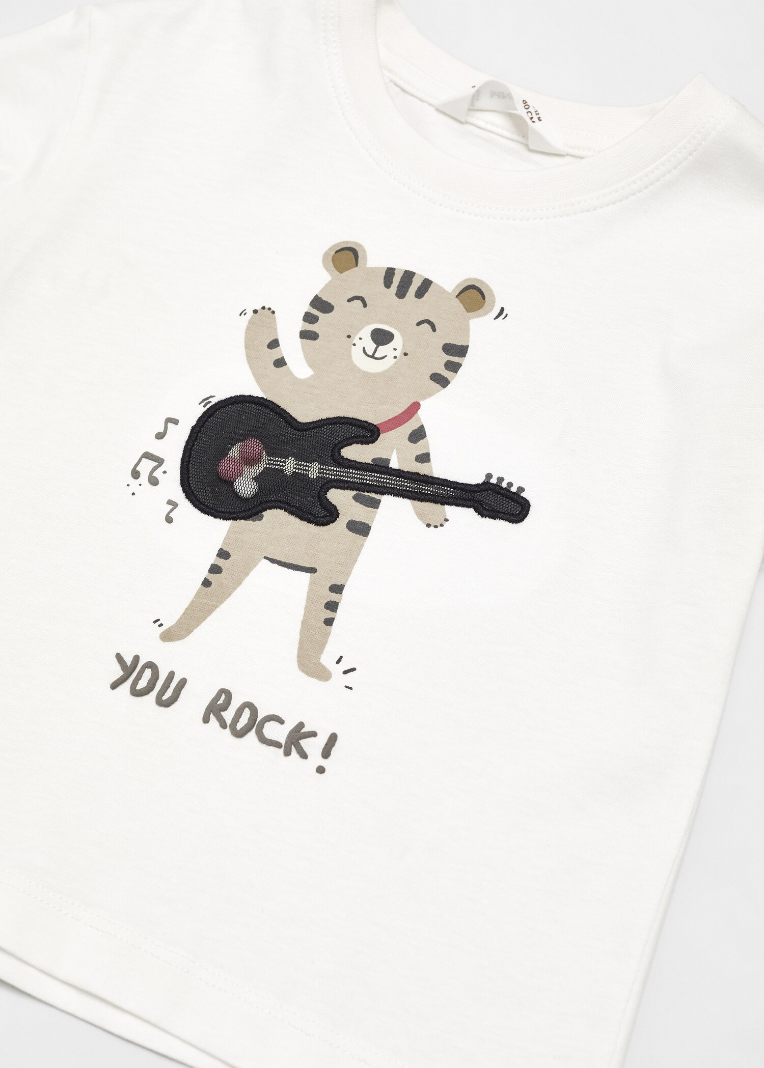 Baumwoll-T-Shirt mit Motiv - Detail des Artikels 0