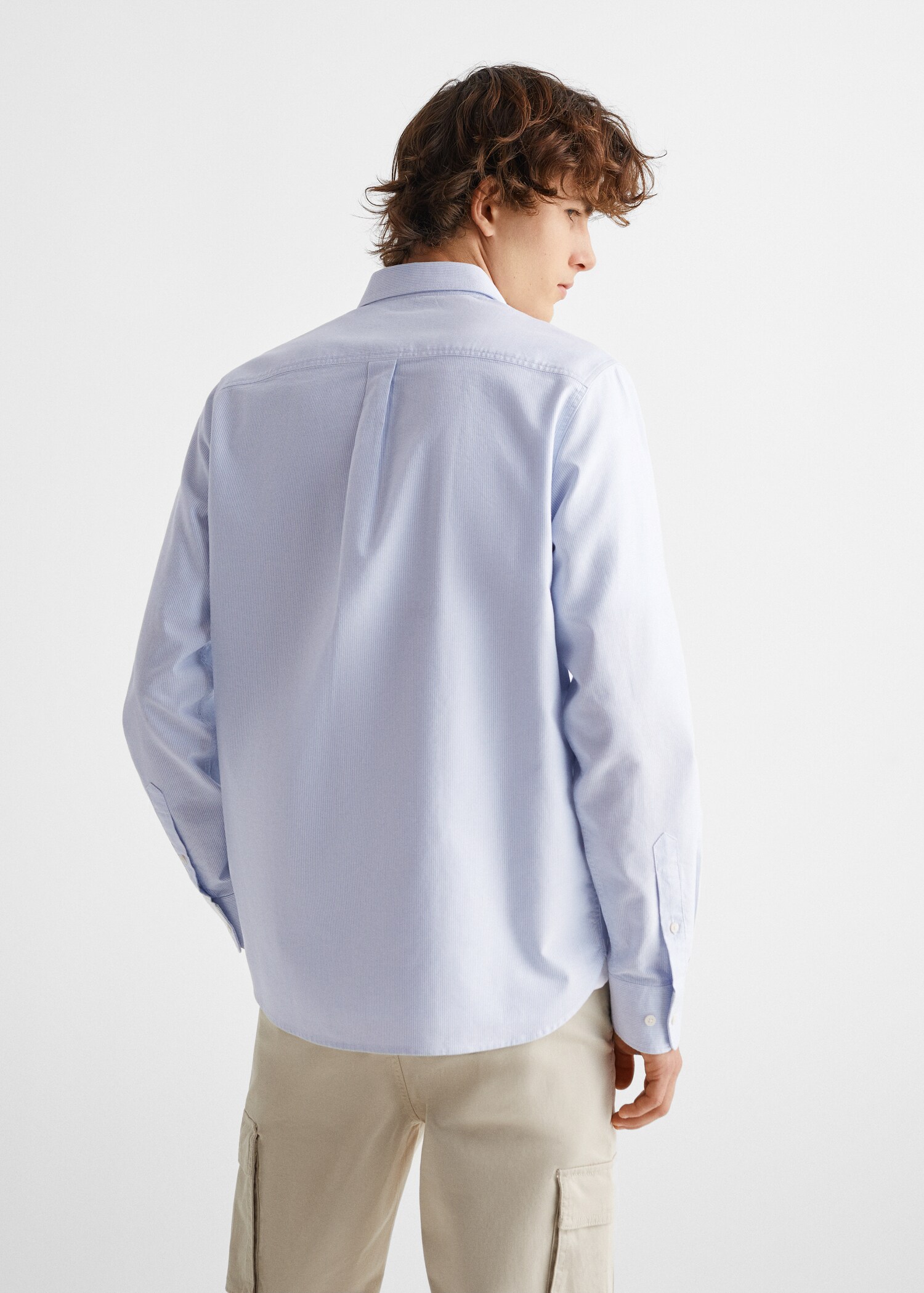 Chemise oxford en coton - Verso de l’article