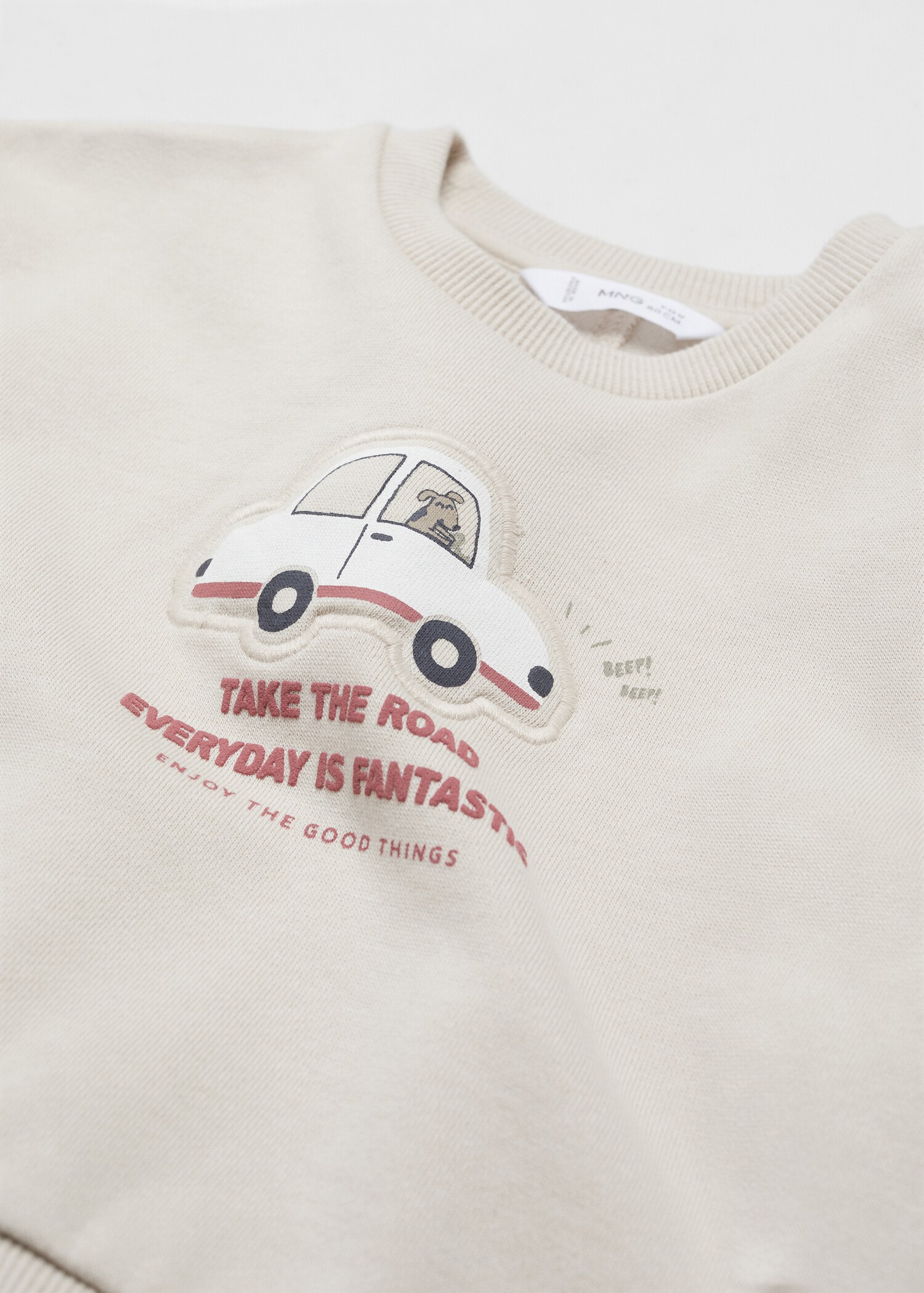 Sweat-shirt coton imprimé - Détail de l'article 0