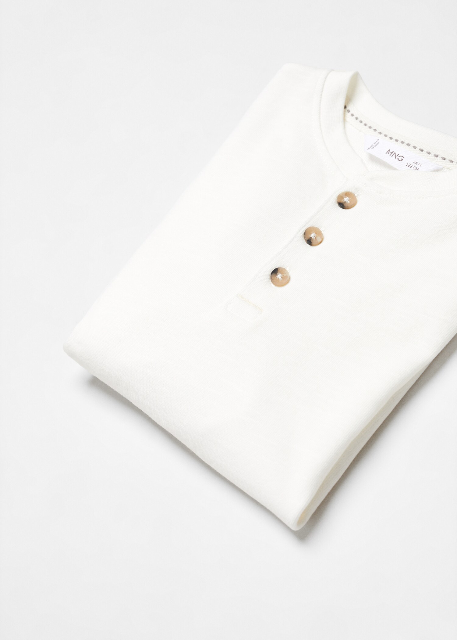 Buttoned long sleeve t-shirt - Данни за артикула 8
