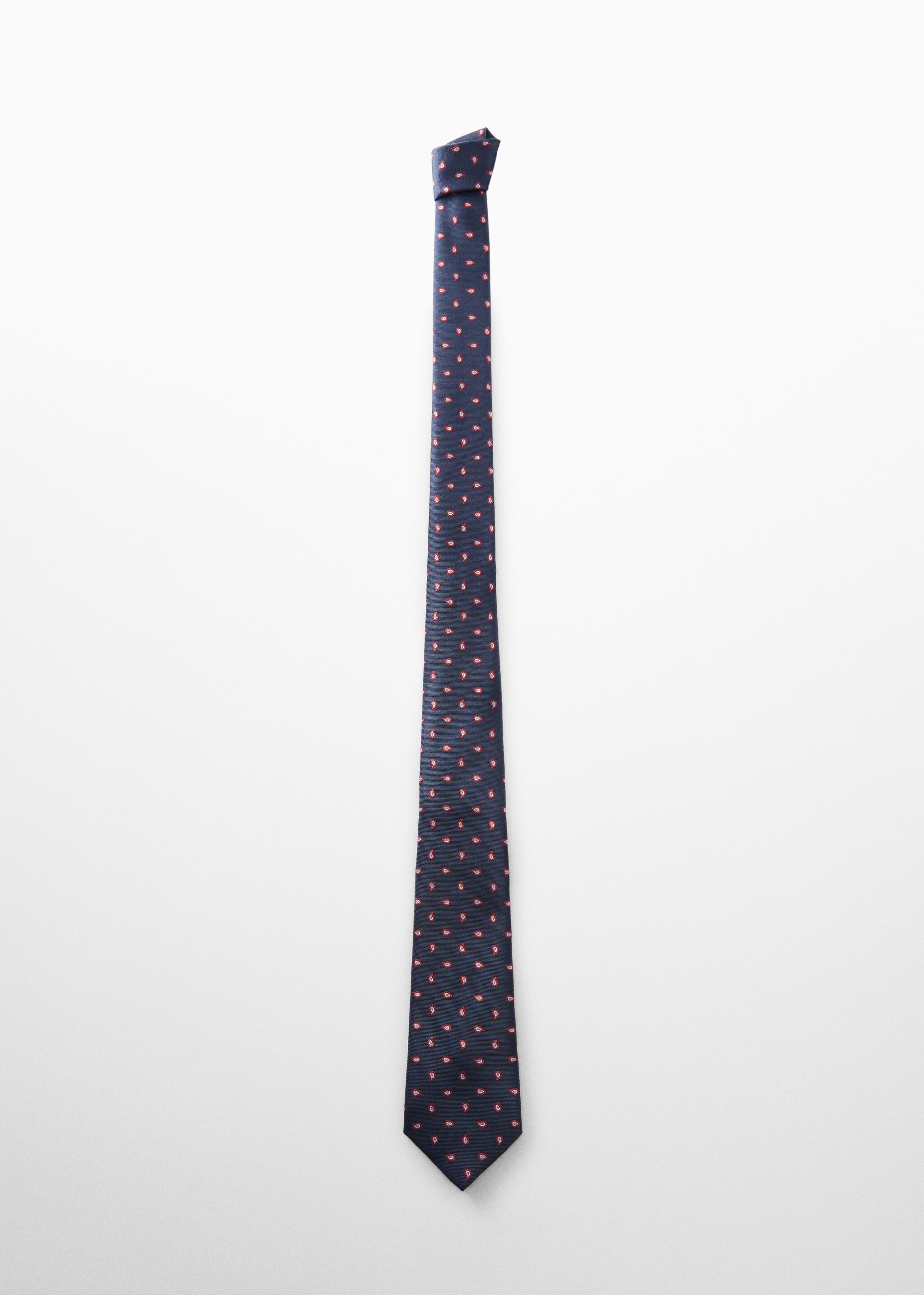 Stain-resistant printed tie - Artykuł bez modela/modelki
