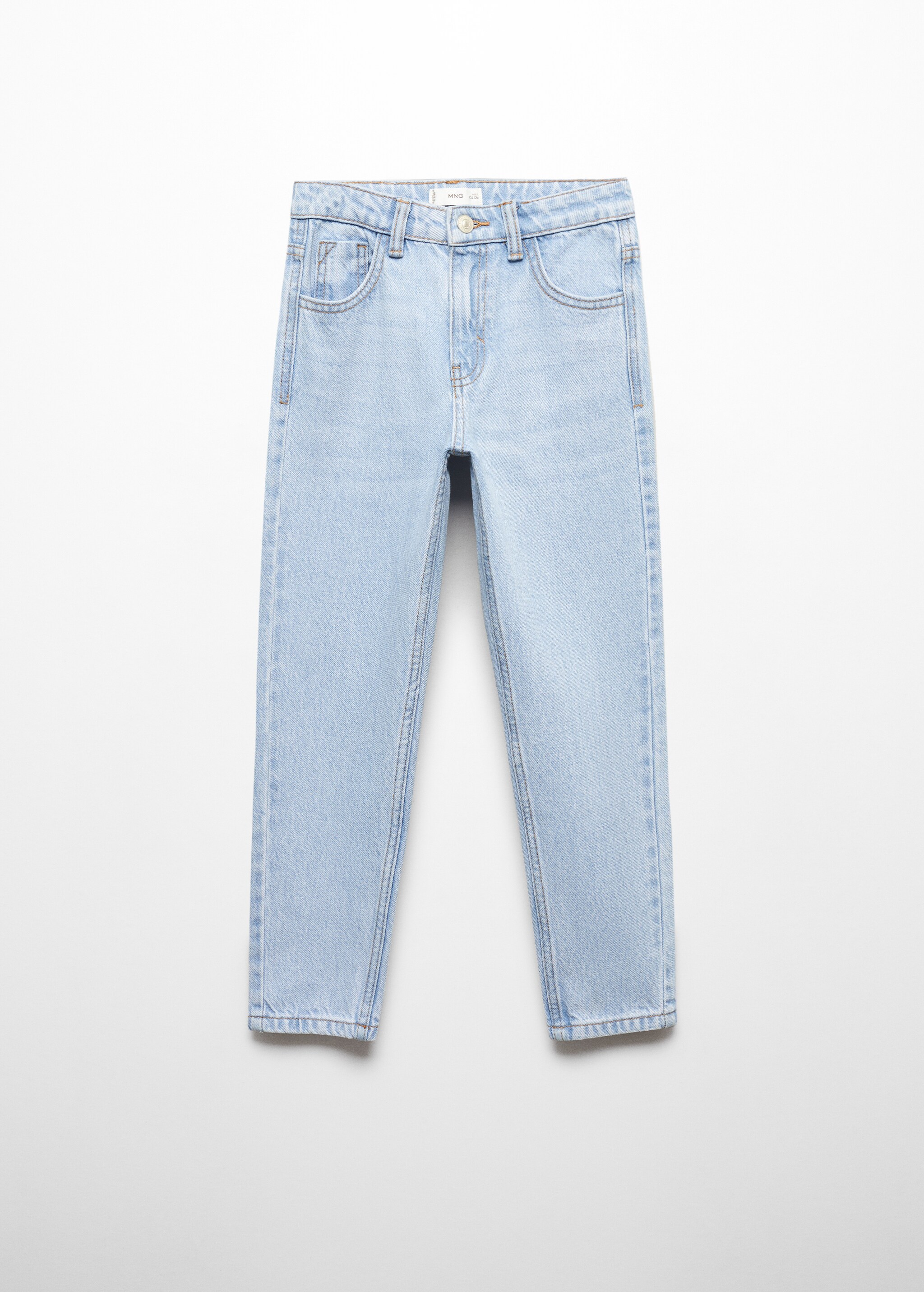 Jeans mom-fit algodón - Artículo sin modelo