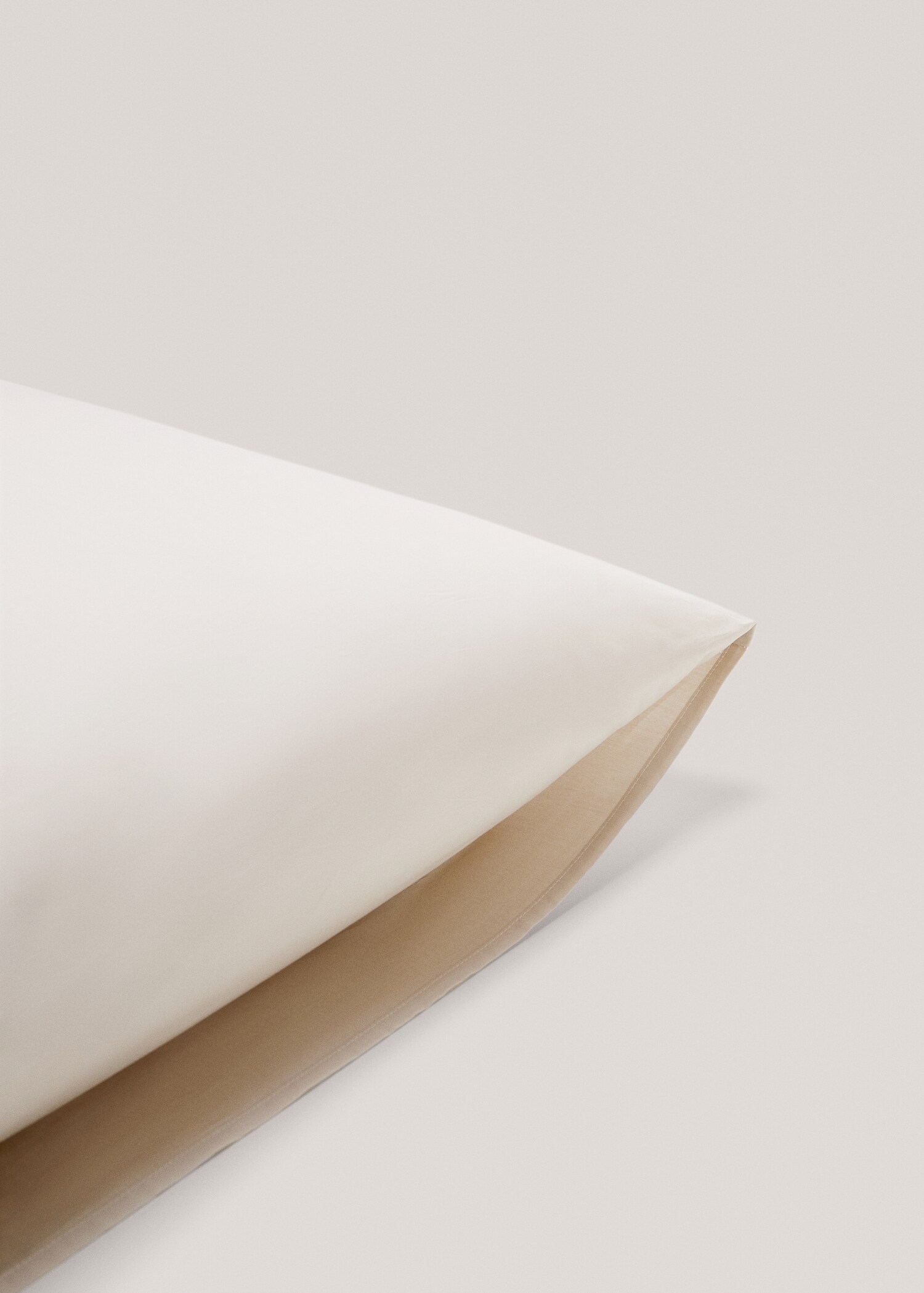 Taie d'oreiller percale de coton (300 fils) 60 x 60 cm - Détail de l'article 3