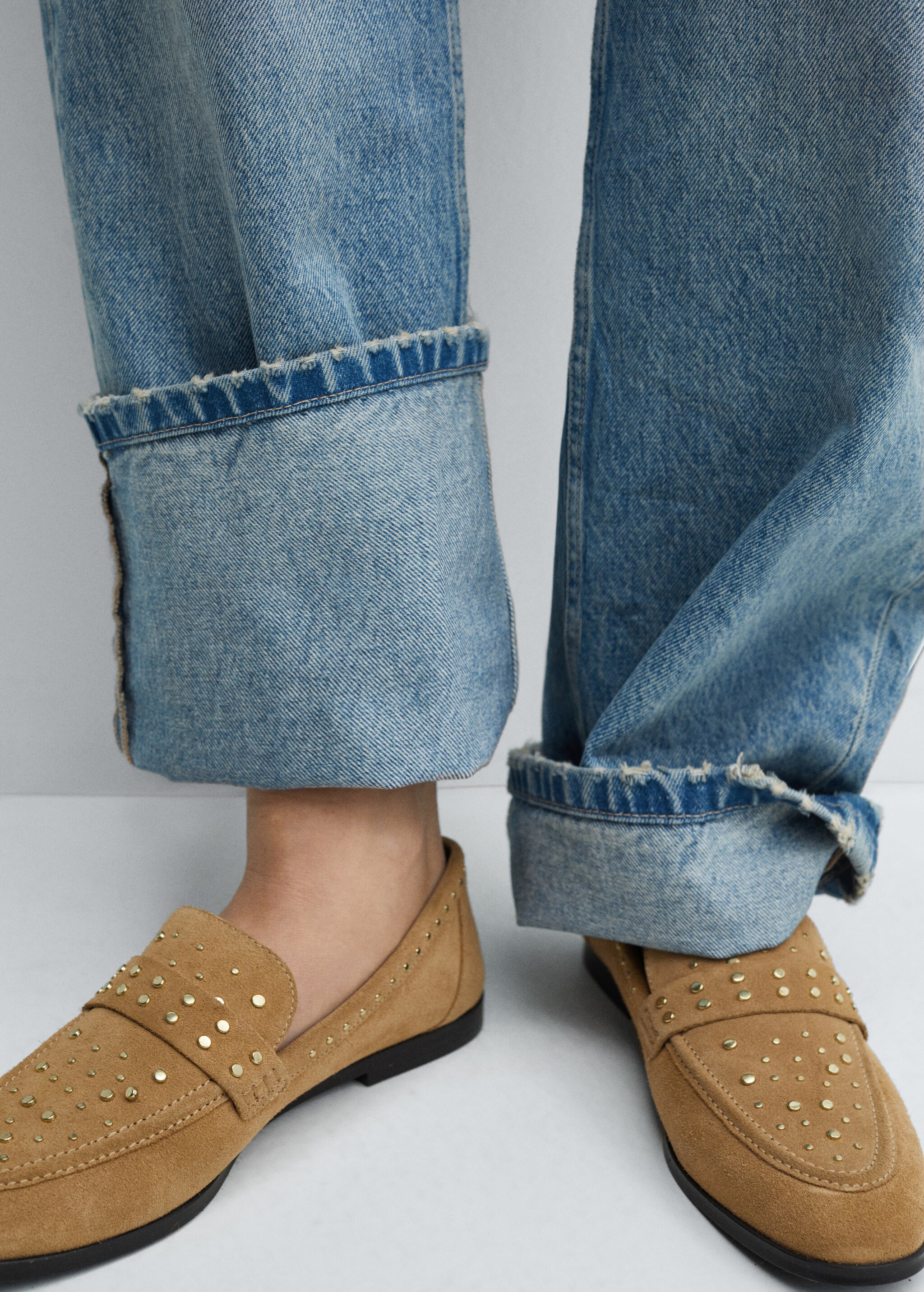 Studded leather loafers - Details of the article 9