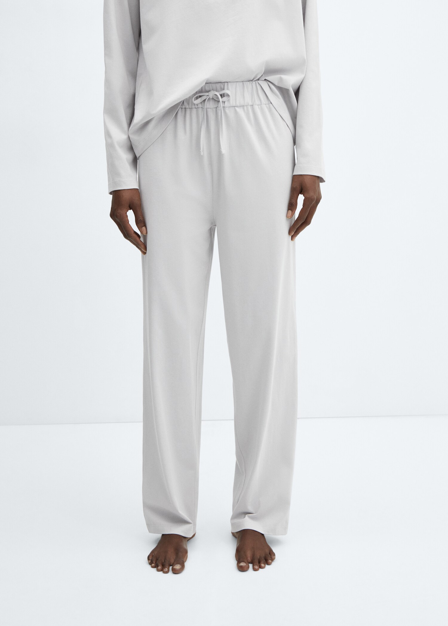 Two-piece flannel pyjamas - Details of the article 6