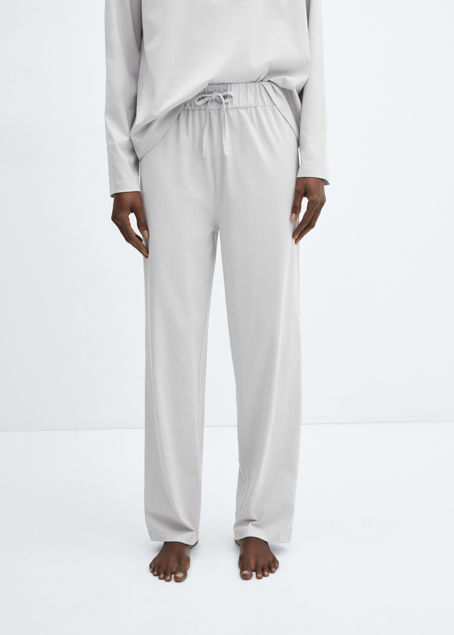 Two-piece cotton pyjamas - Details of the article 6