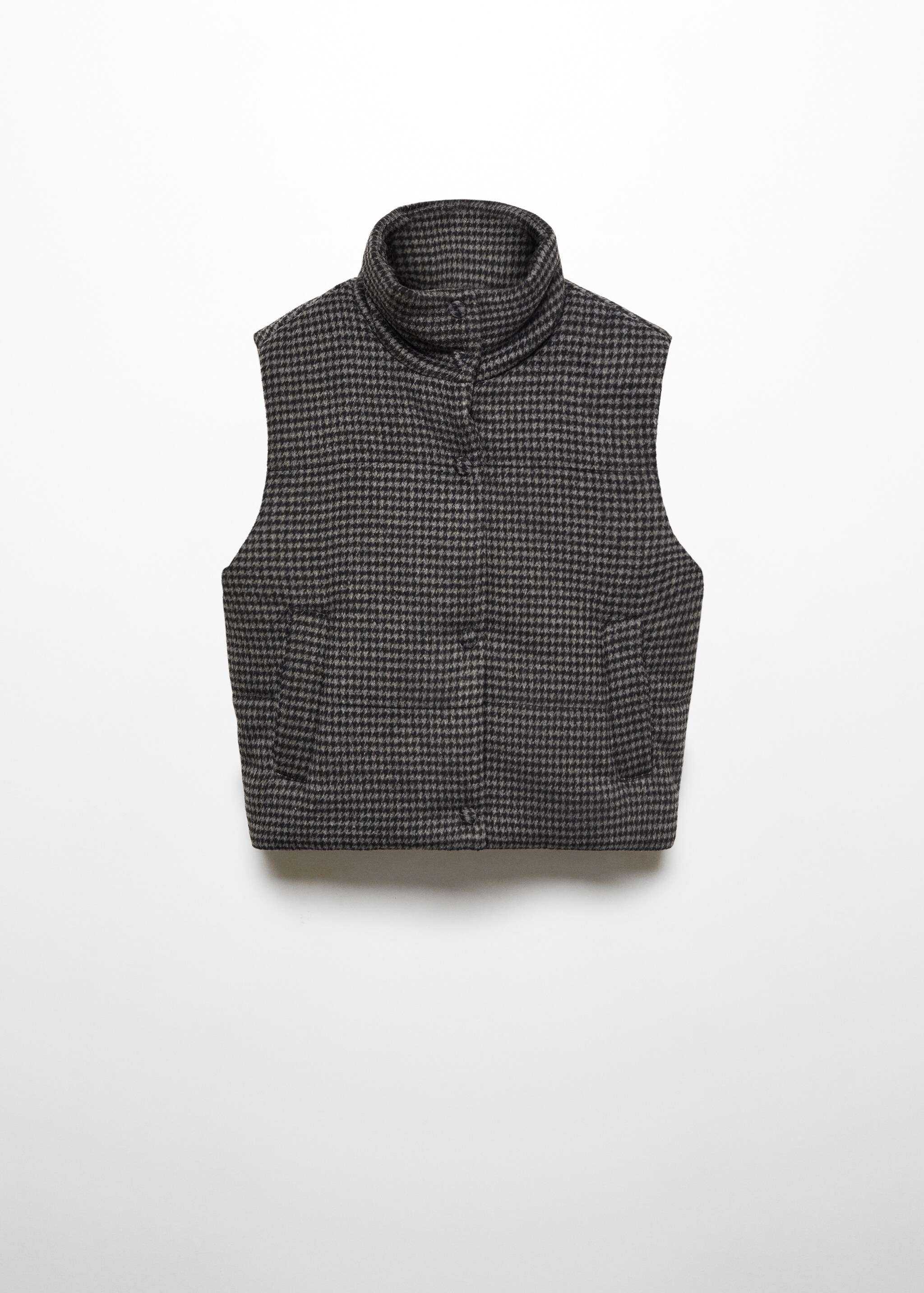 Houndstooth gilet - Article without model