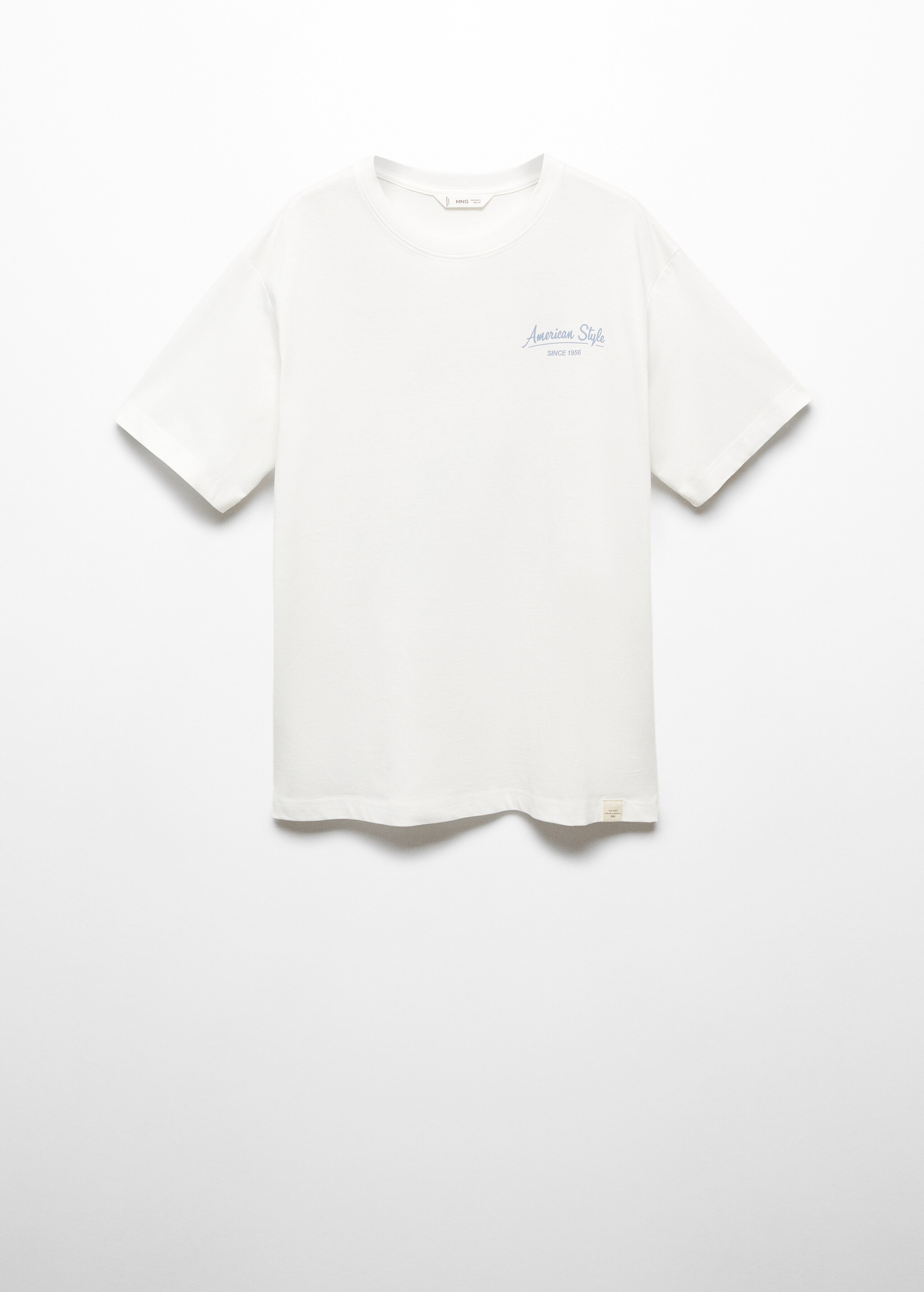 Camiseta algodón mensaje - Artículo sin modelo
