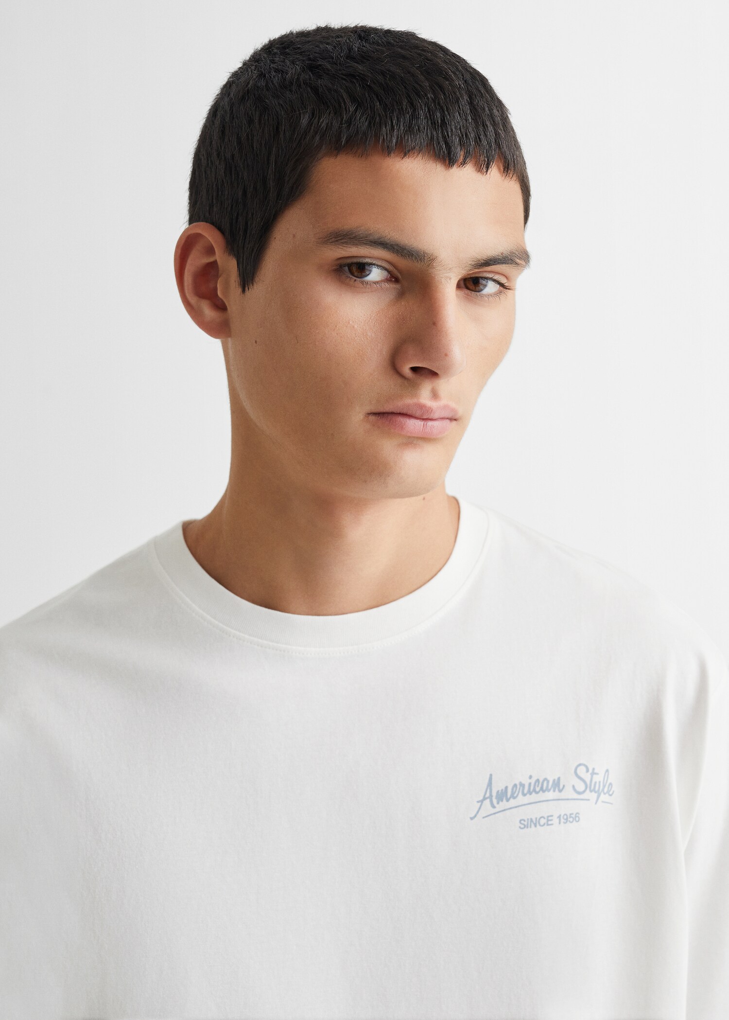 Message cotton T-shirt - Details of the article 1