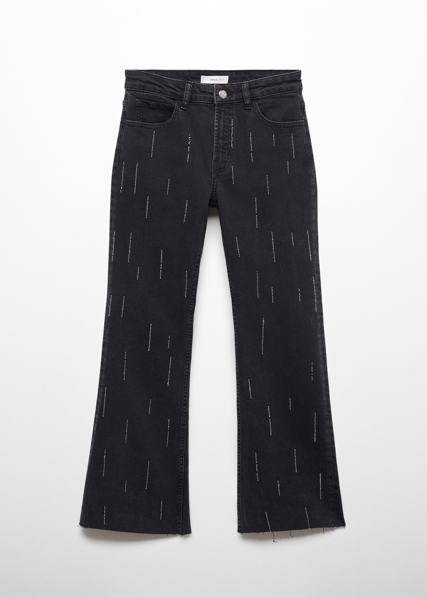 Jeans flare strass - Artículo sin modelo