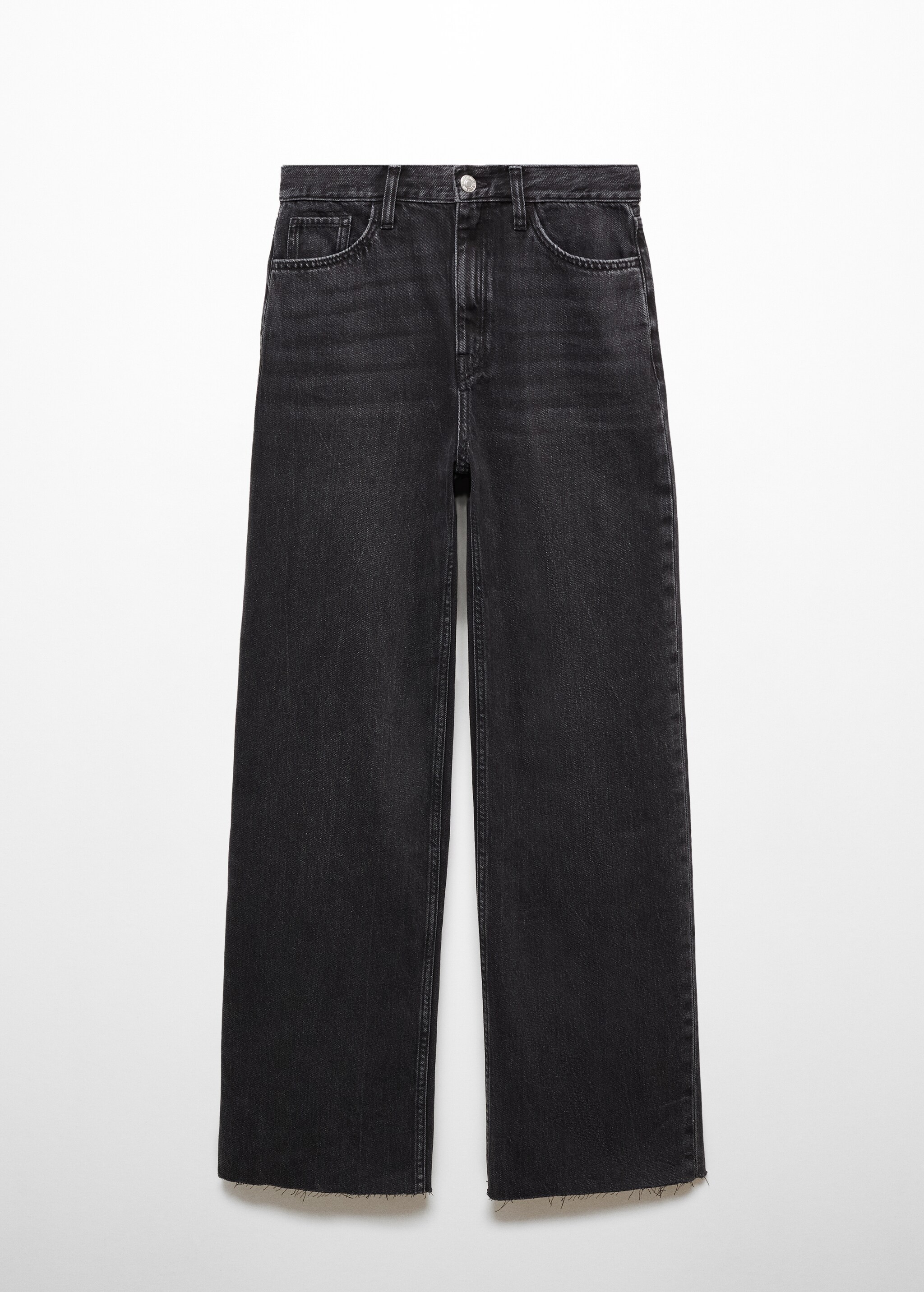 Jeans wideleg tiro alto - Artículo sin modelo