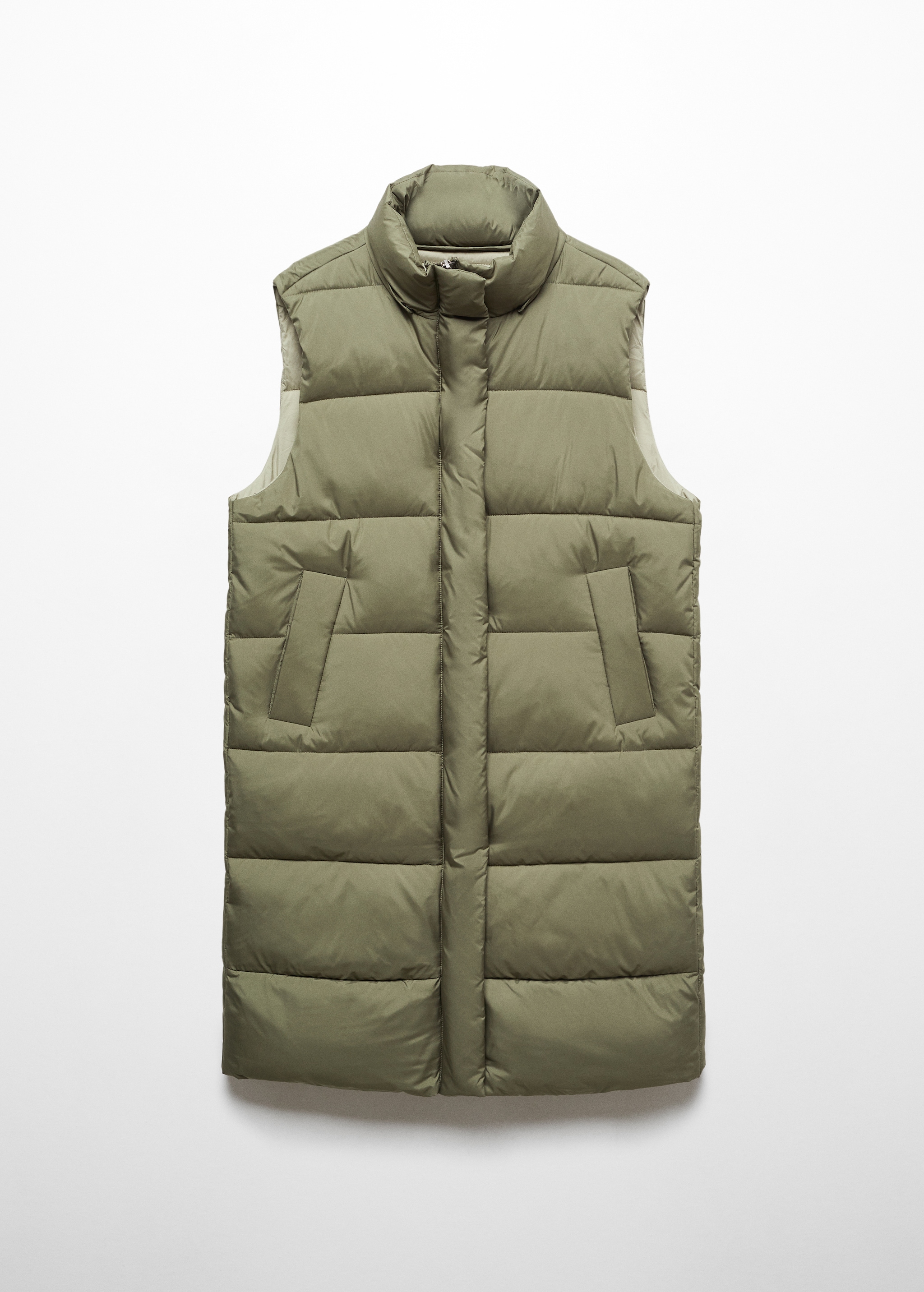 Quilted gilet with hood - Details of the article 8