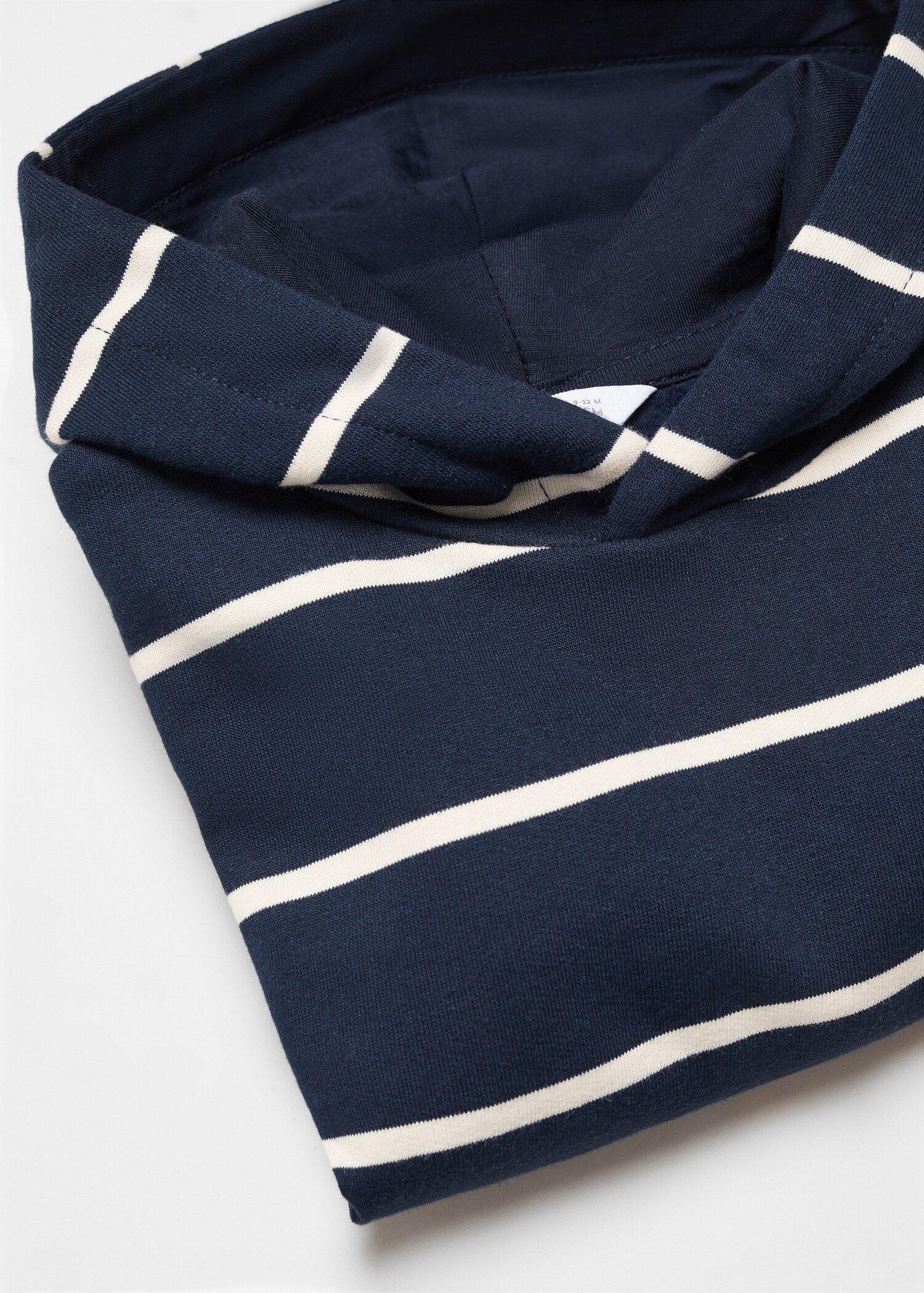 Sudadera rayas capucha - Detalle del artículo 0
