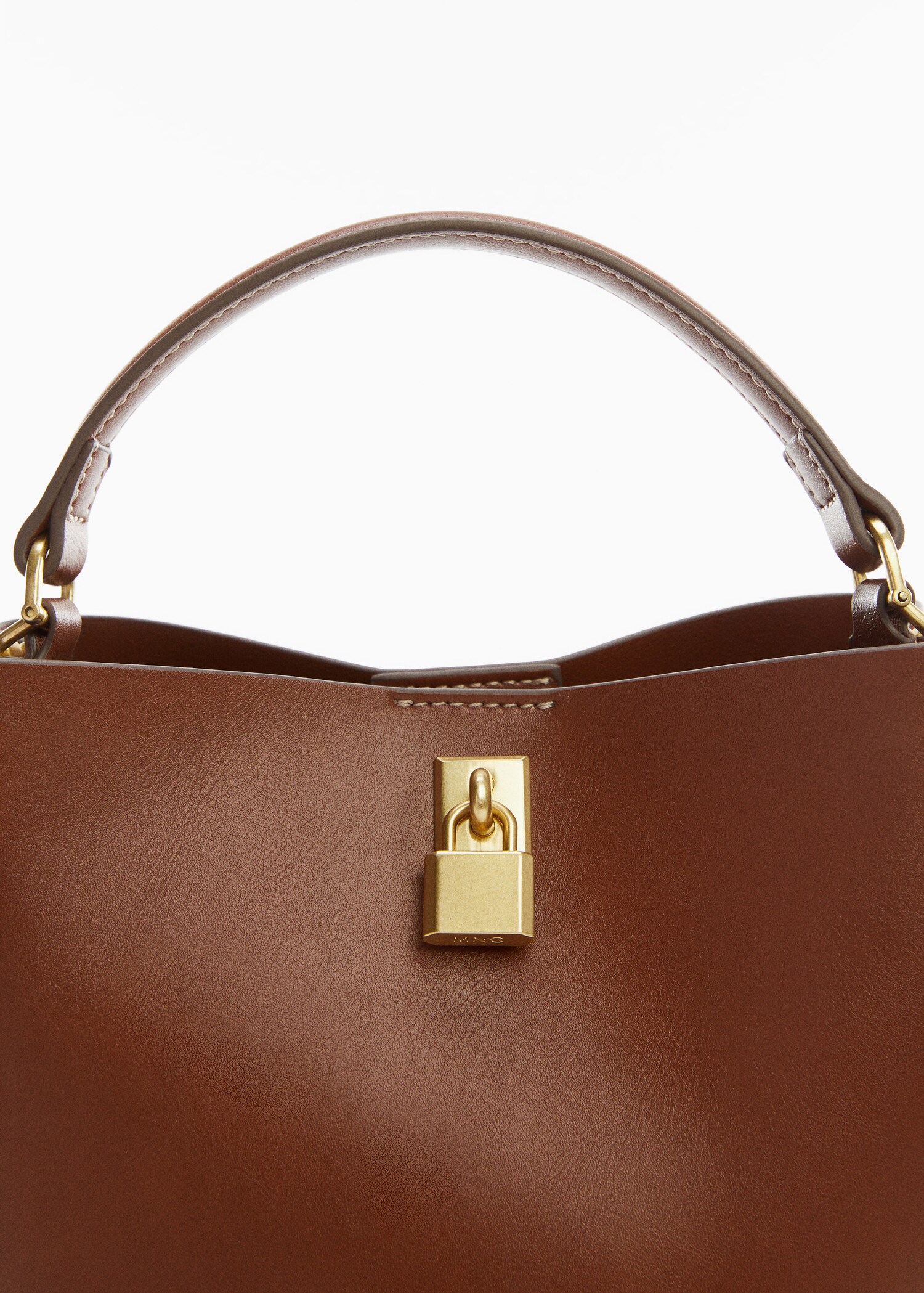 Kabelka mini shopper s visacím zámkem - Detail zboží 1