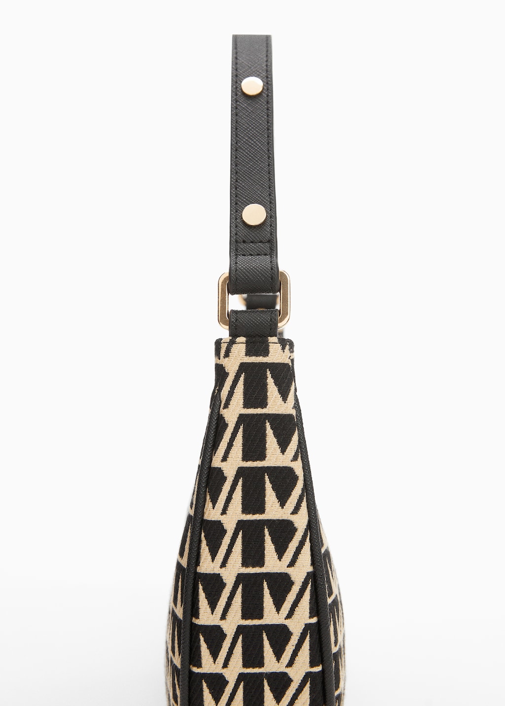Mango jacquard baguette bag new arrivals