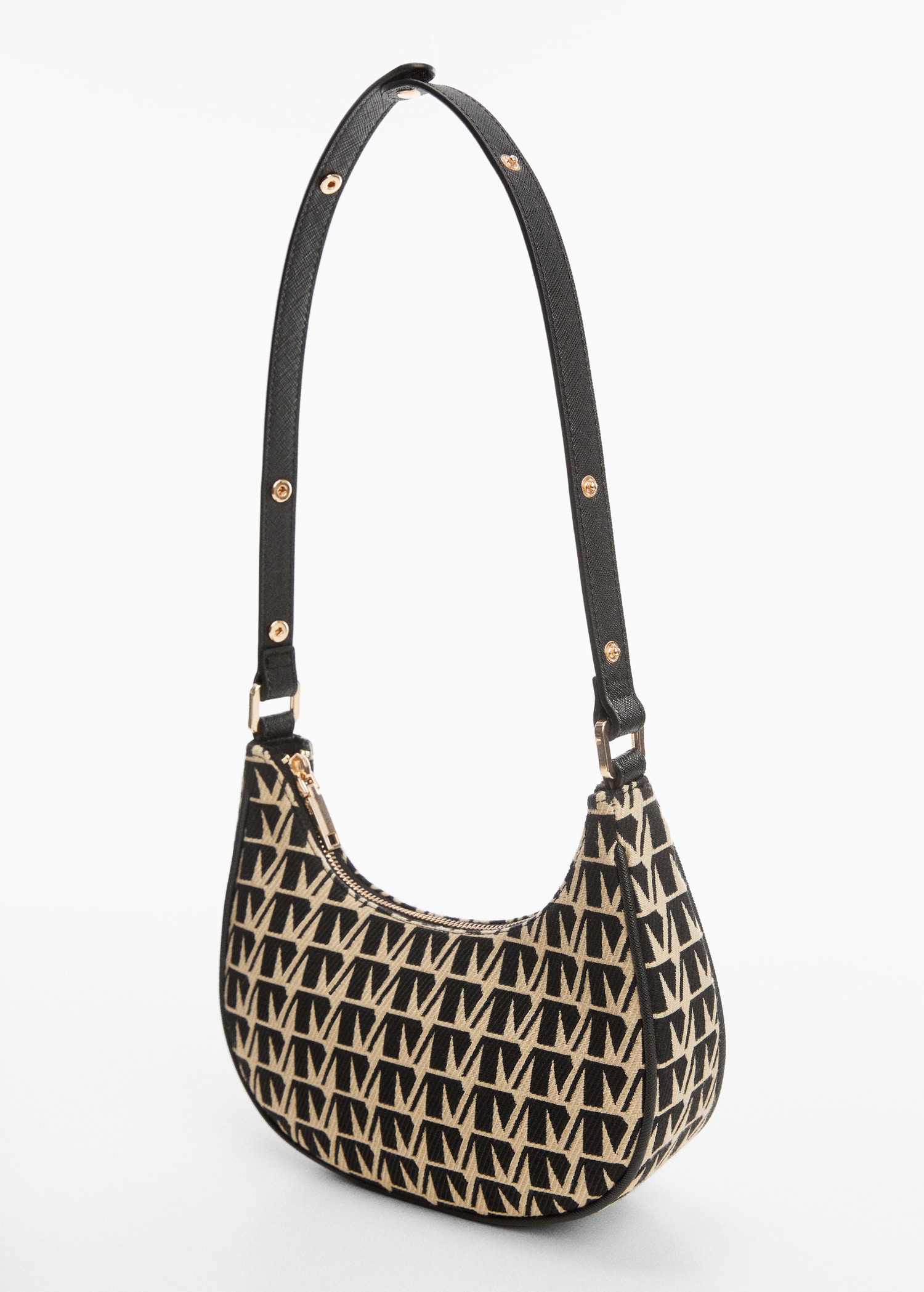 Jacquard shoulder bag - Details of the article 3