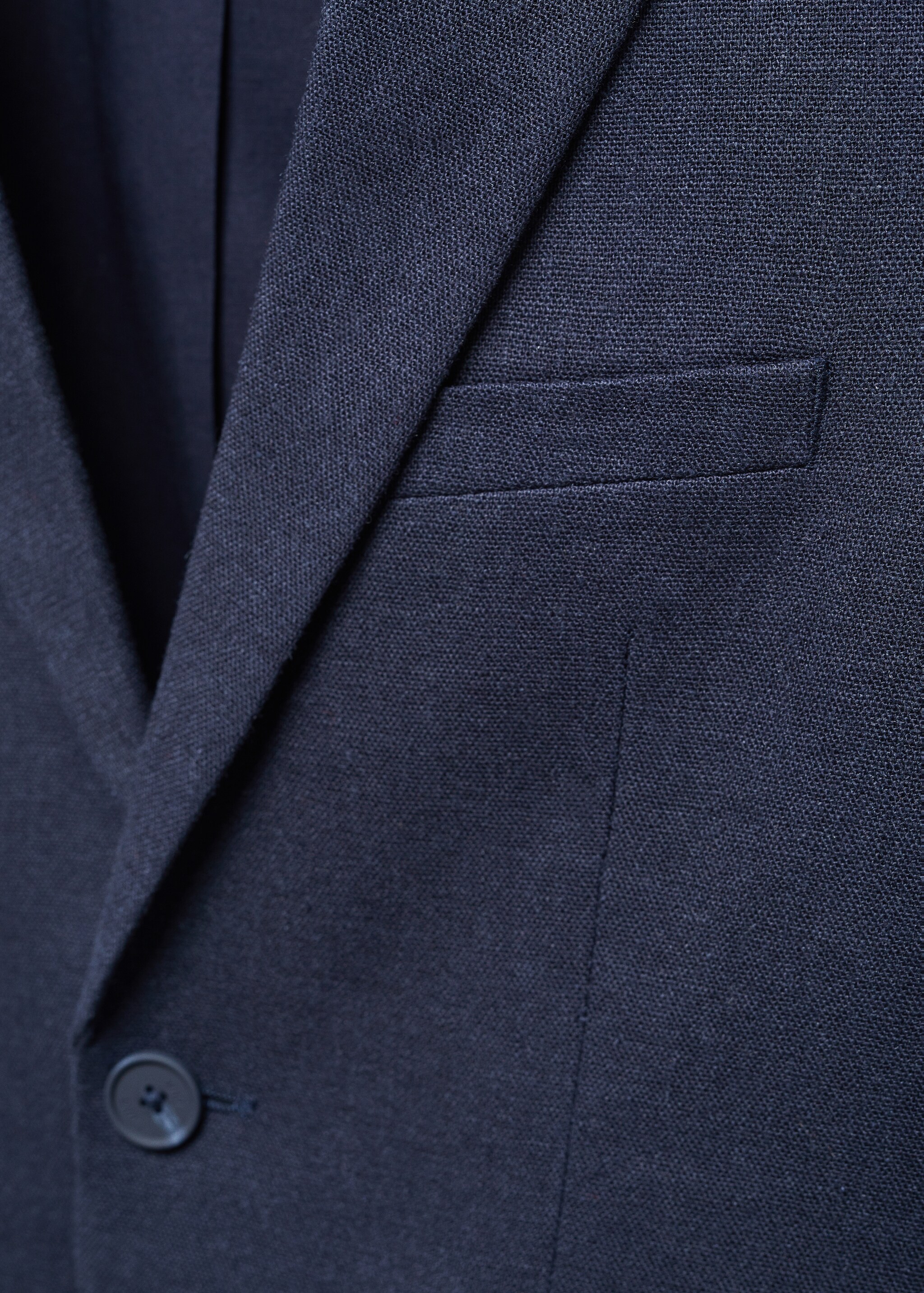 Linen blazer suit - Details of the article 8