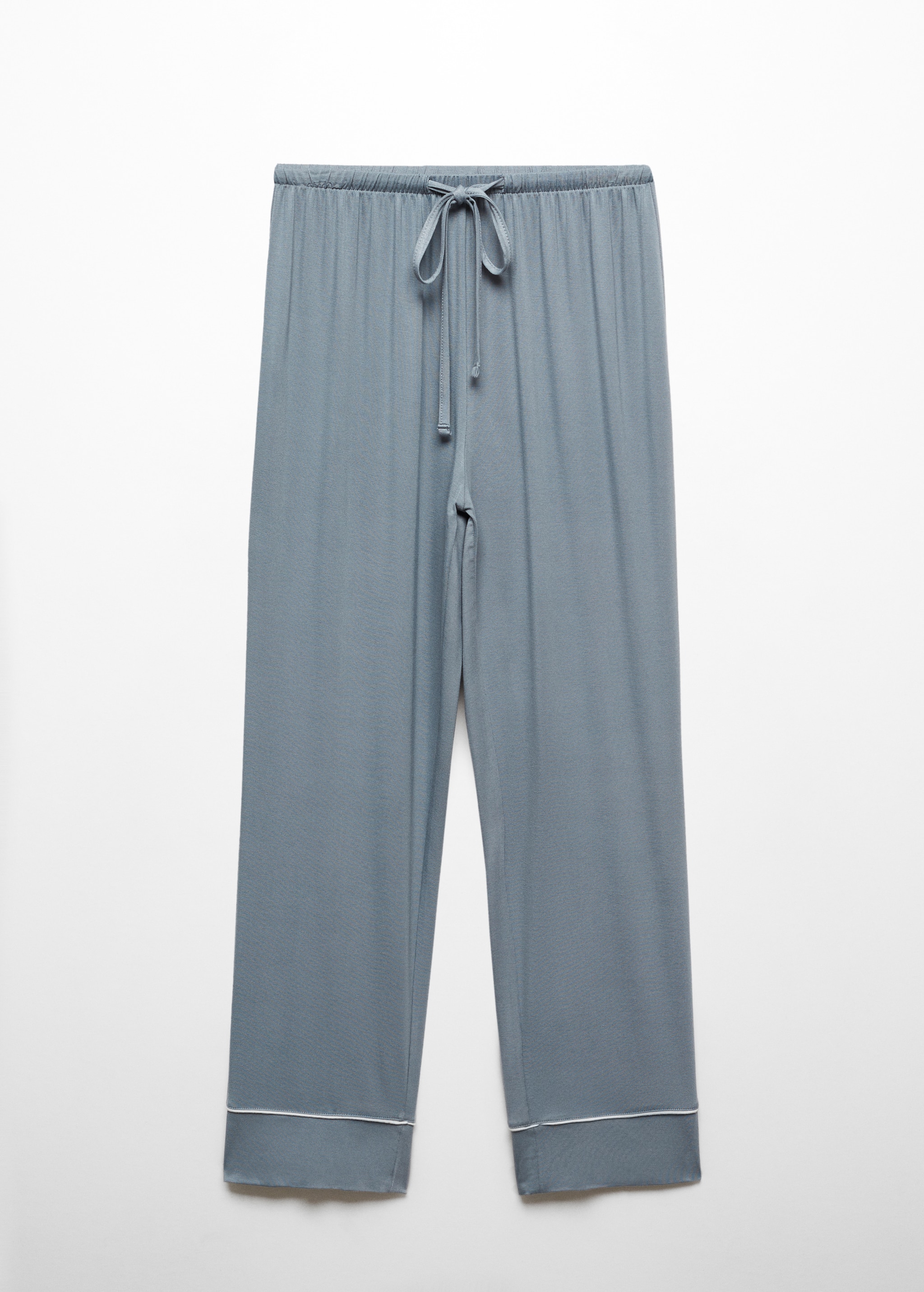 Pyjama trousers with trim - Article without model