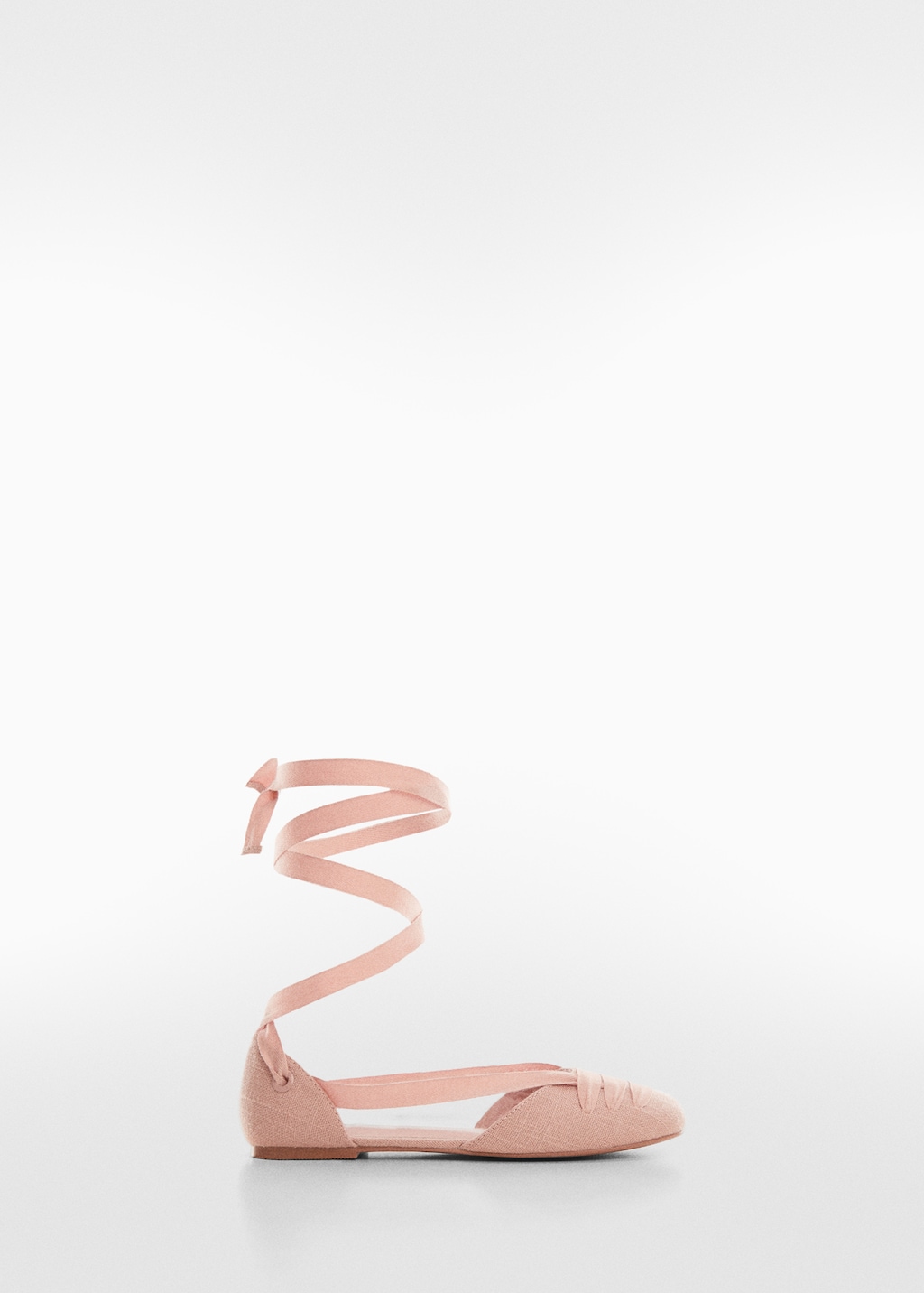 Platte schoenen met bandjes