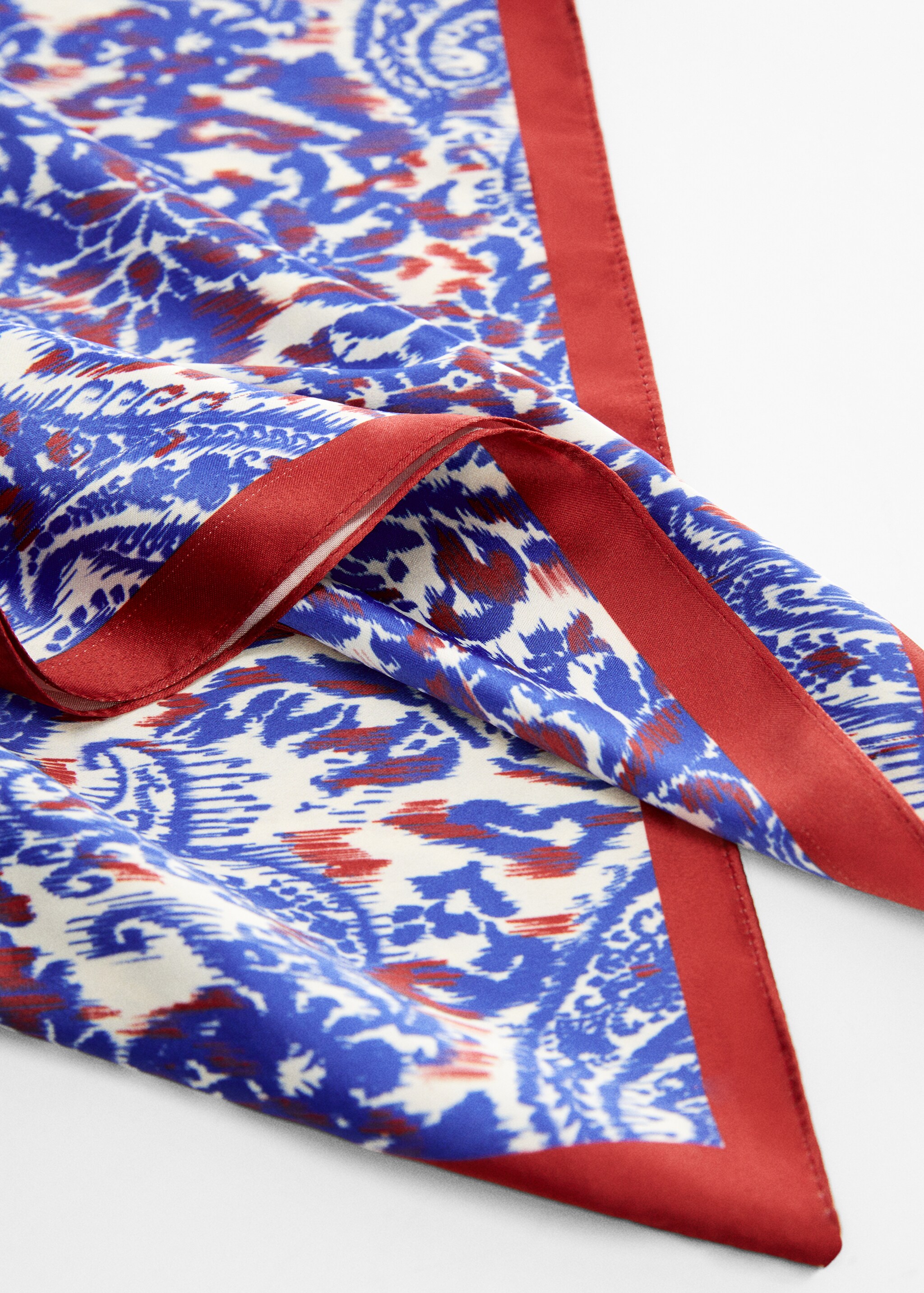 Paisley print scarf - Details of the article 1