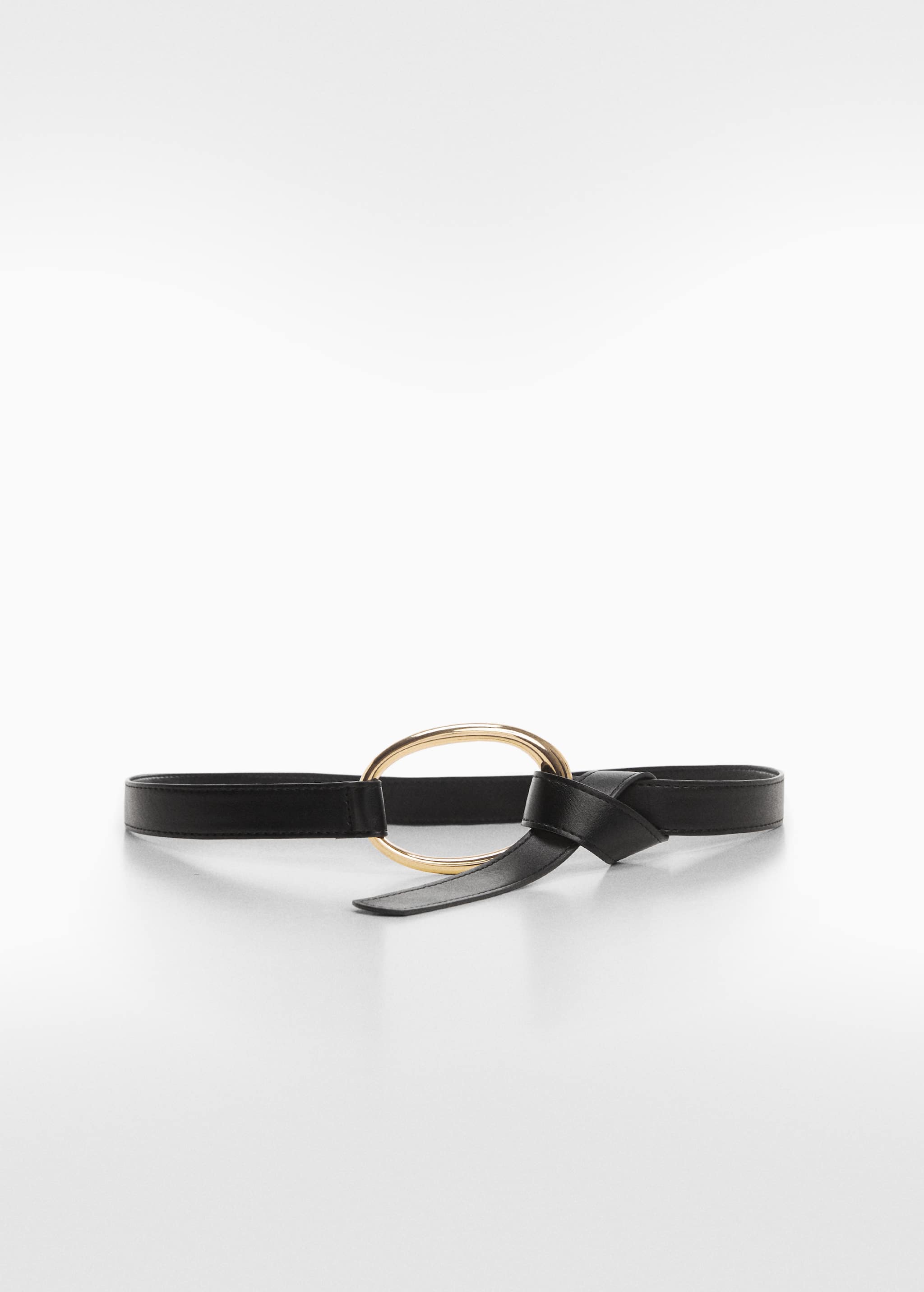 Oval buckle belt - Article without model