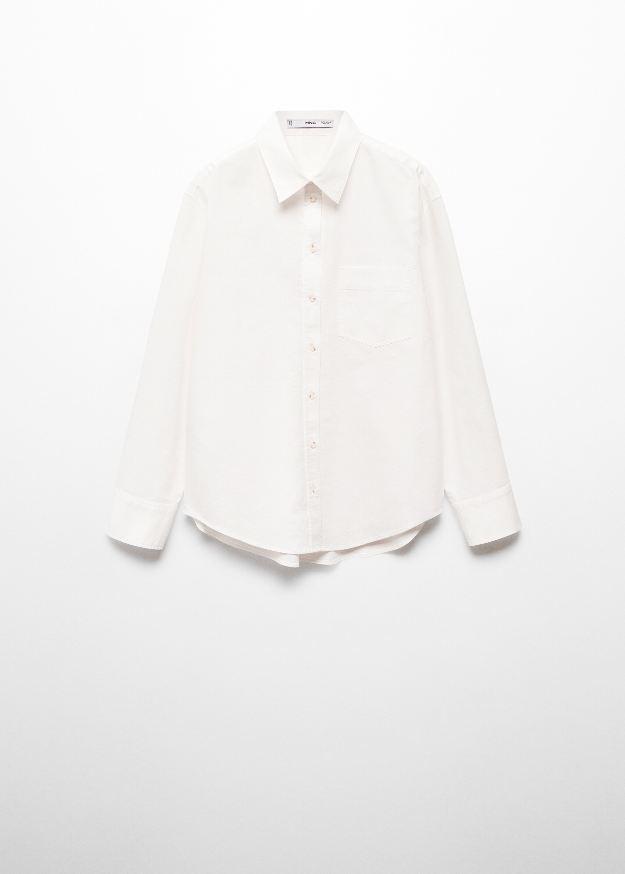 Camisa de 100% algodão com bolso - Artigo sem modelo
