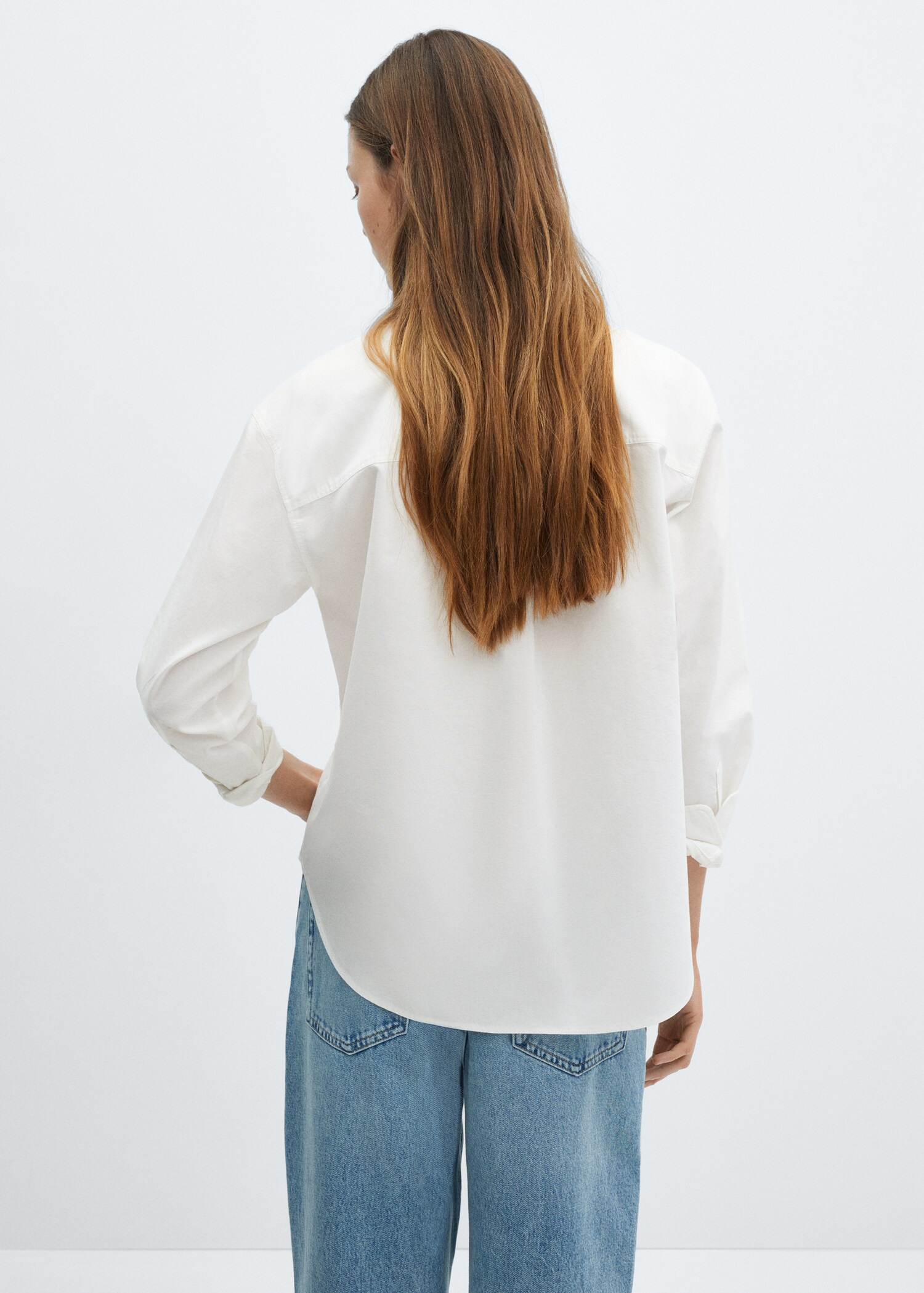 Chemise 100 % coton poche - Verso de l’article