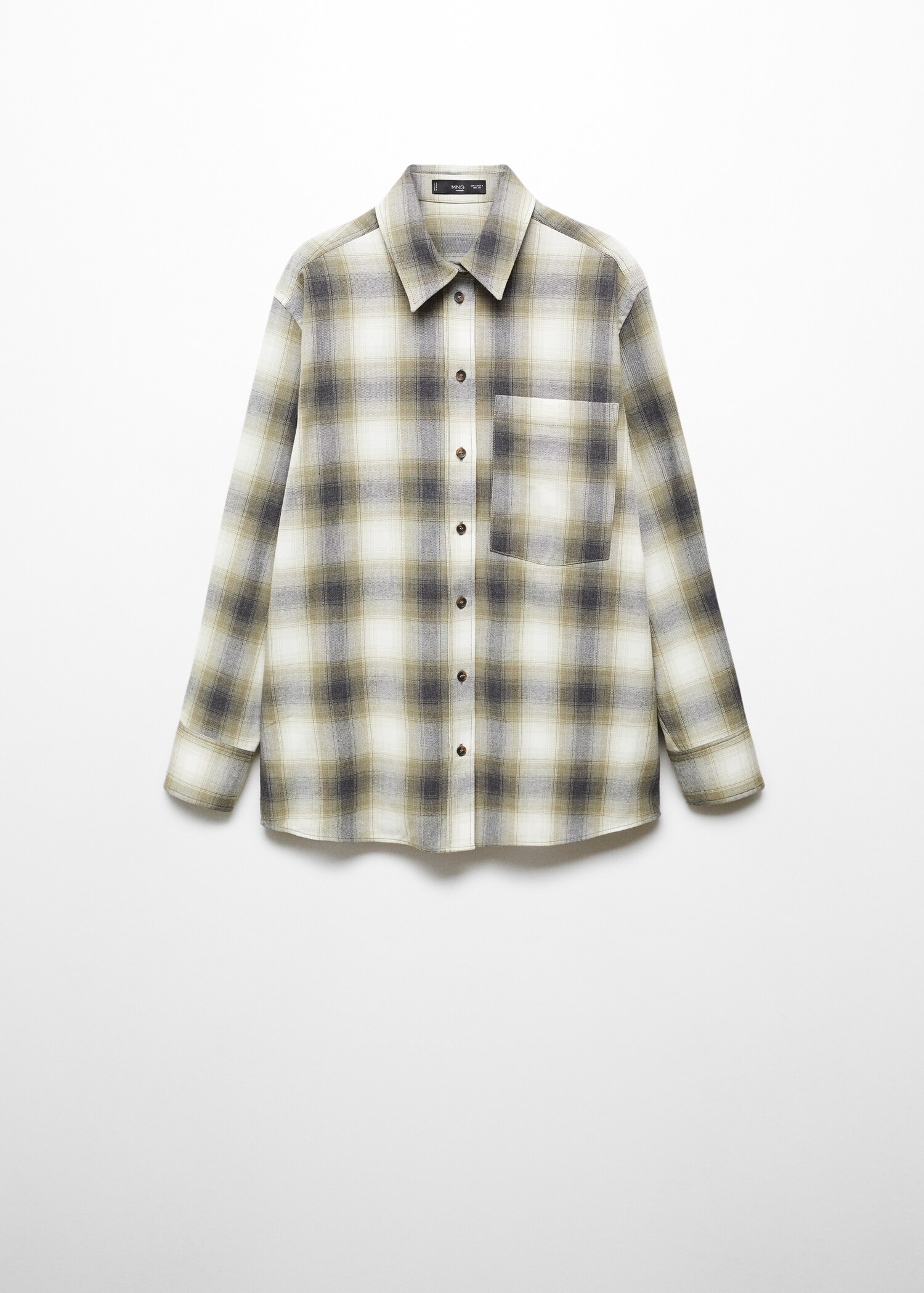 Check cotton shirt - Article without model