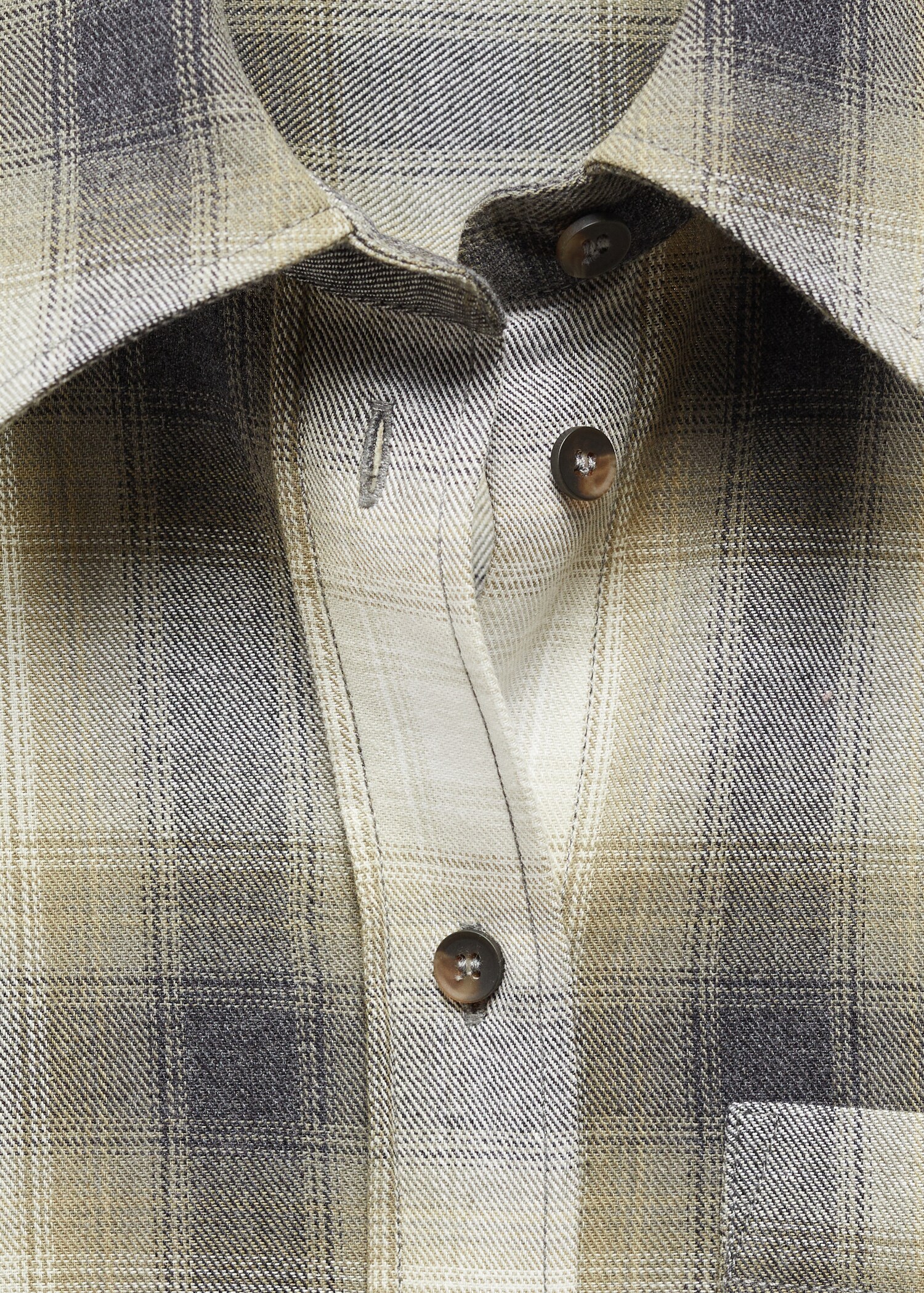 Check cotton shirt - Details of the article 8