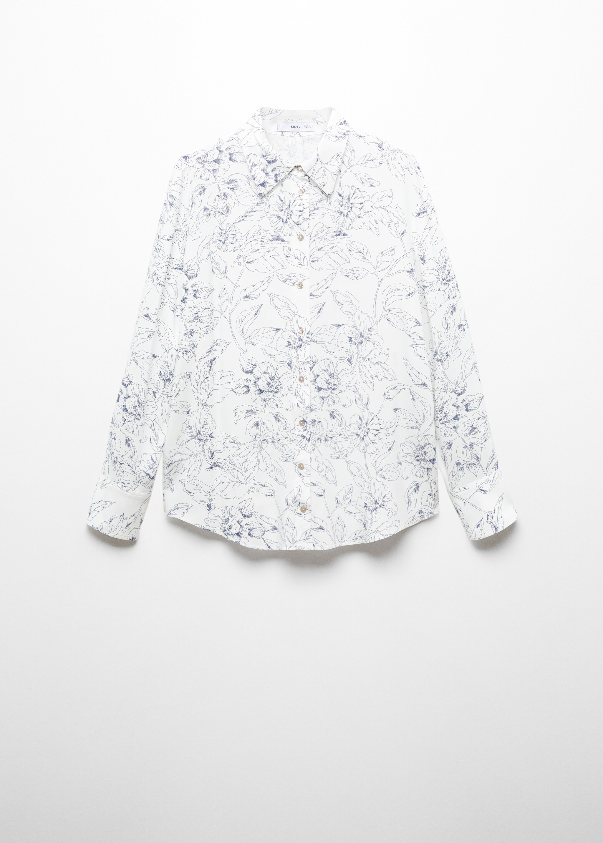 Buttoned printed shirt - Article without model