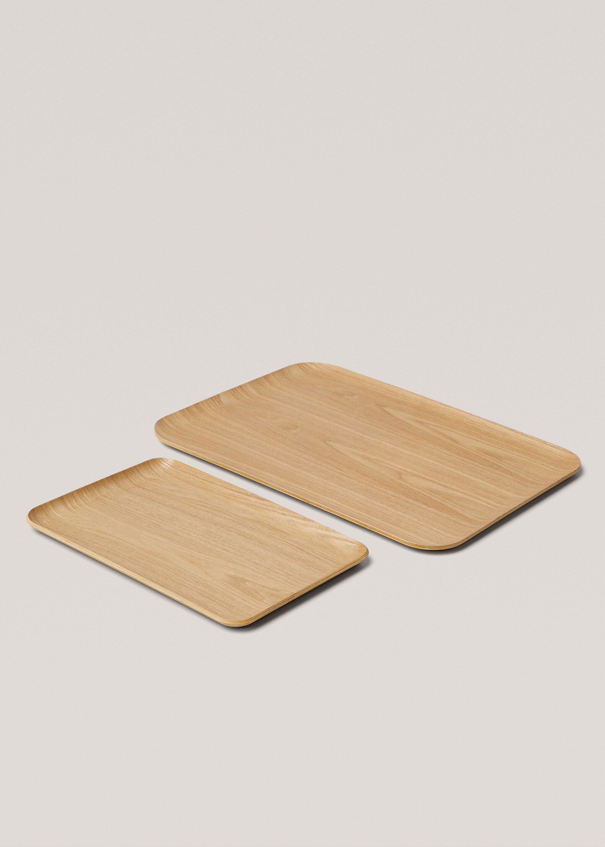 Rectangular wooden tray 46x35cm - Details of the article 5