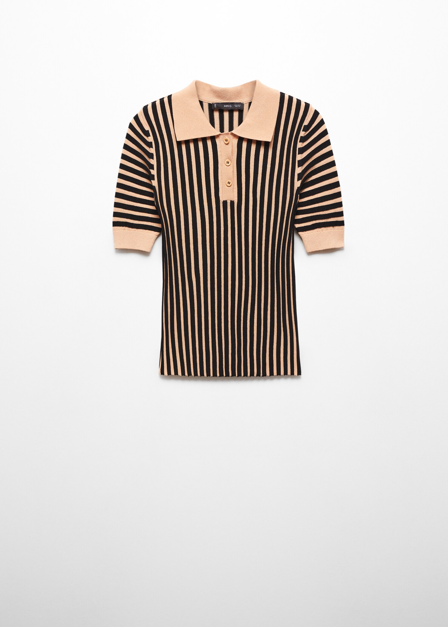 Jersey rayas cuello polo - Artículo sin modelo