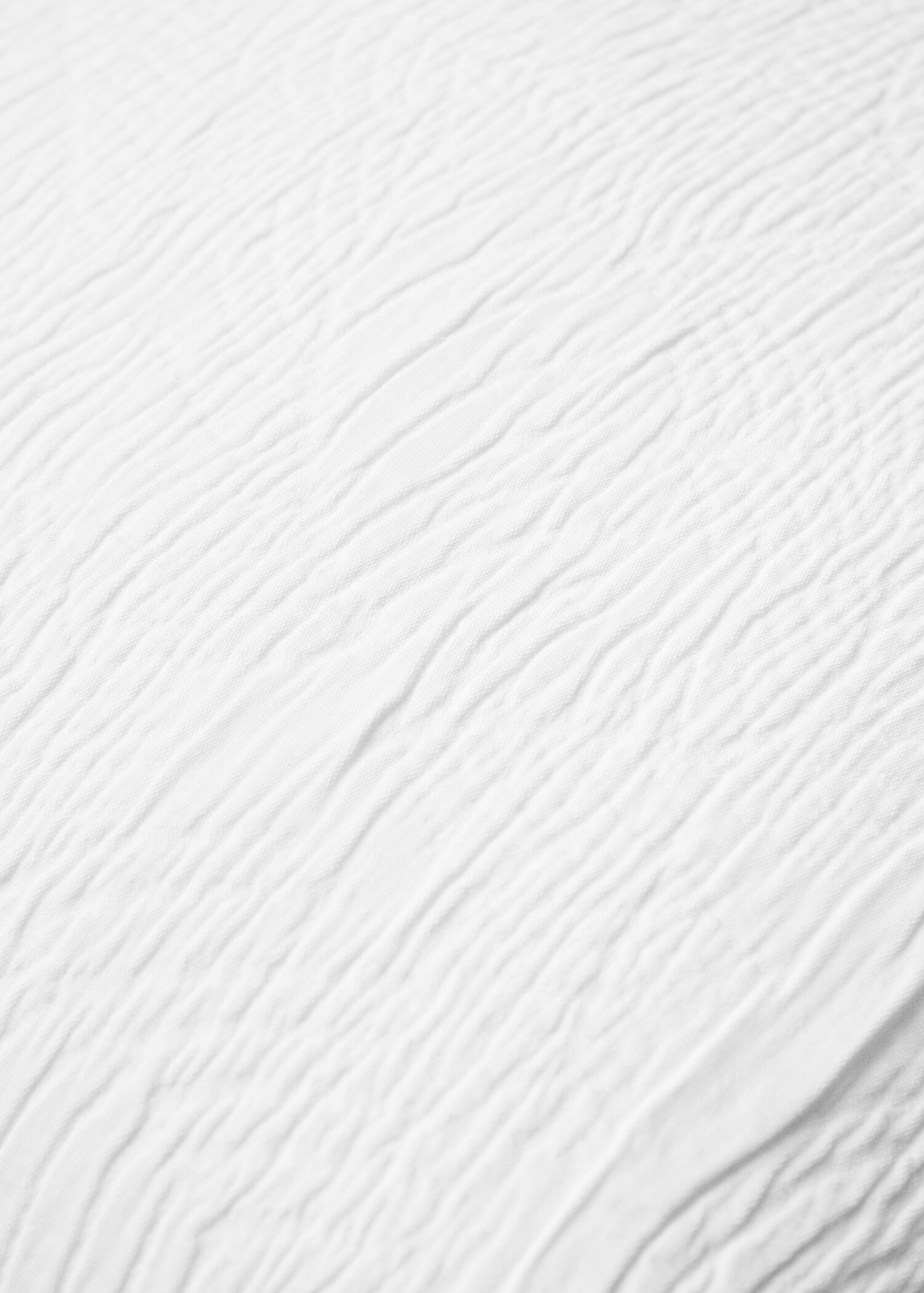 Jacquard ruffled cushion cover 60x60cm - Details of the article 1