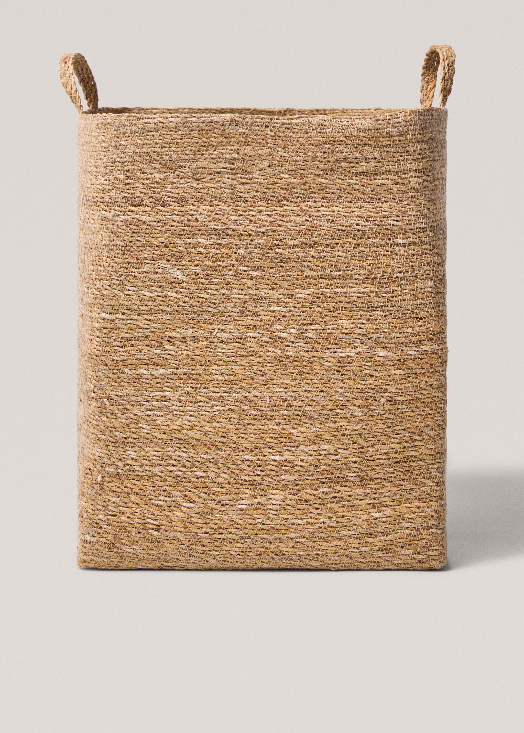Panier rectangulaire fibres naturelles 35x49 cm - Article sans modèle
