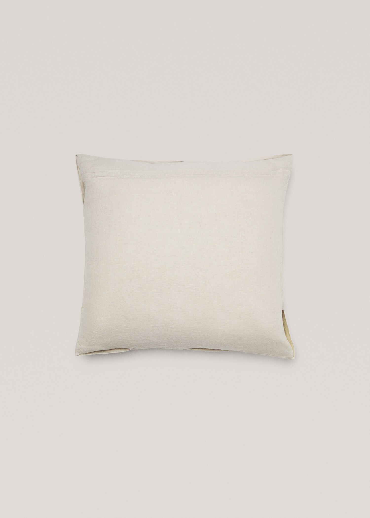 100% linen braided cushion case 50x50cm - Details of the article 1