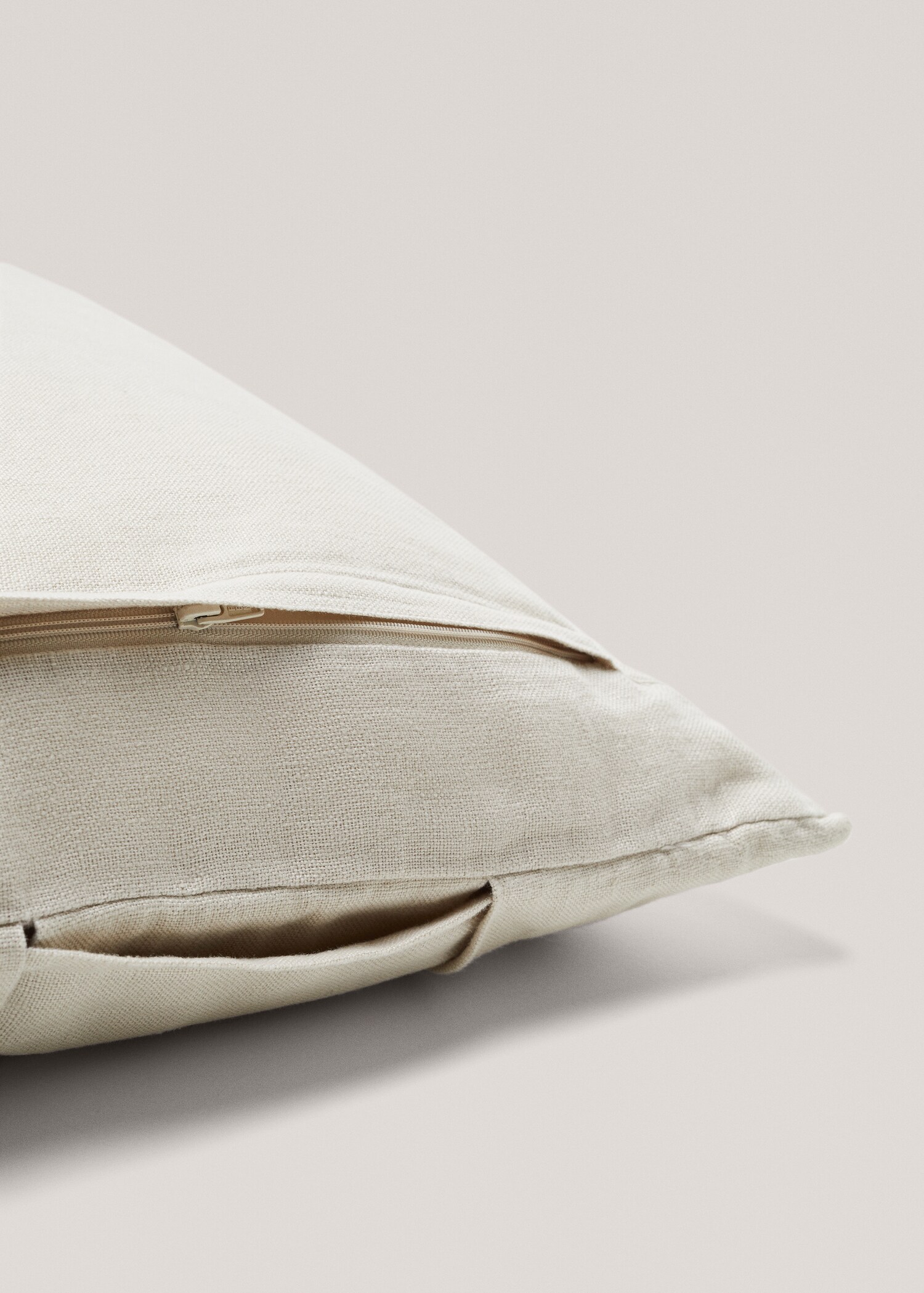 100% linen braided cushion case 50x50cm - Details of the article 4