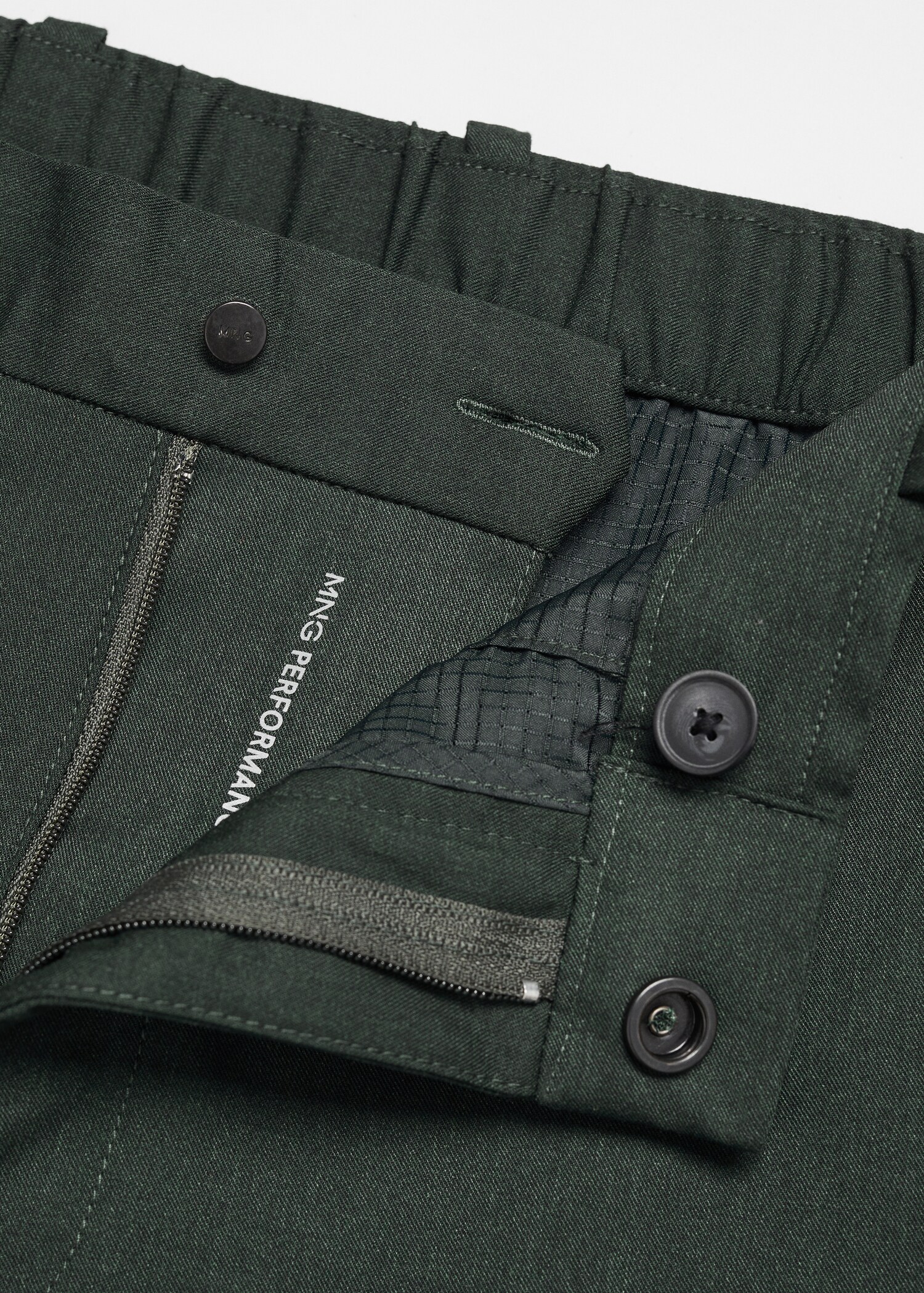 Slim fit stretch trousers - Details of the article 8