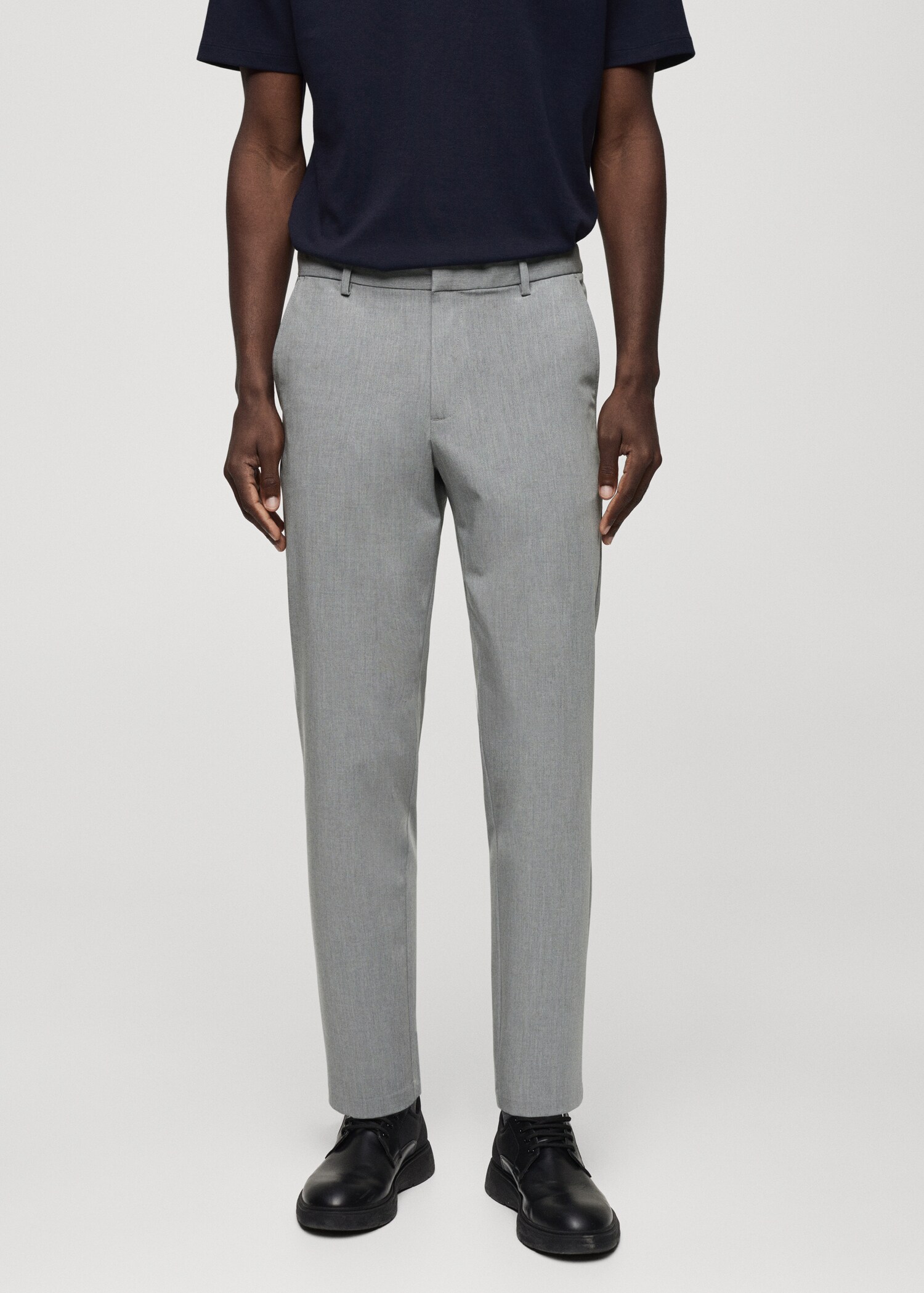 Pantalon slim fit stretch - Plan moyen