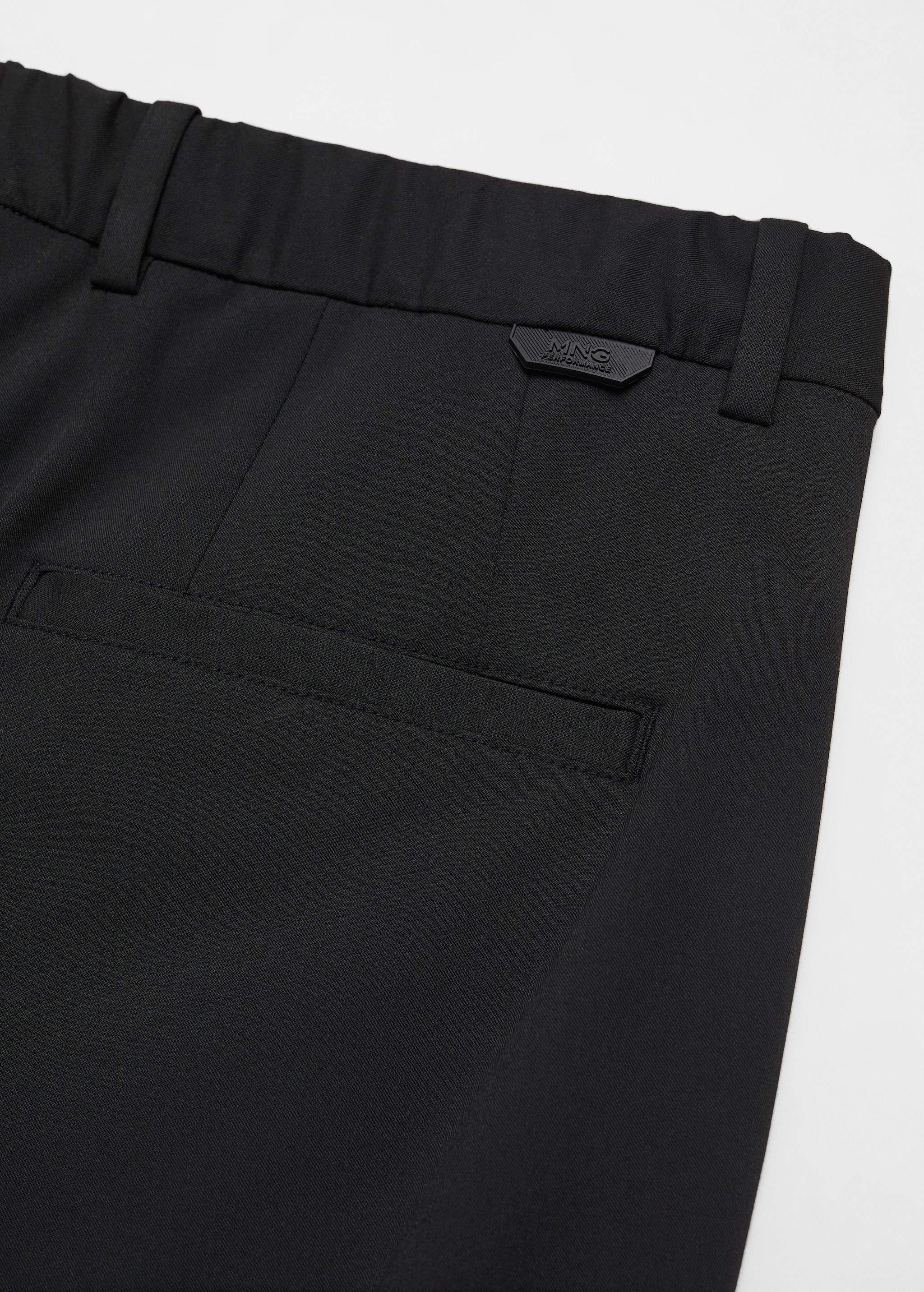 Slim fit stretch trousers - Details of the article 8