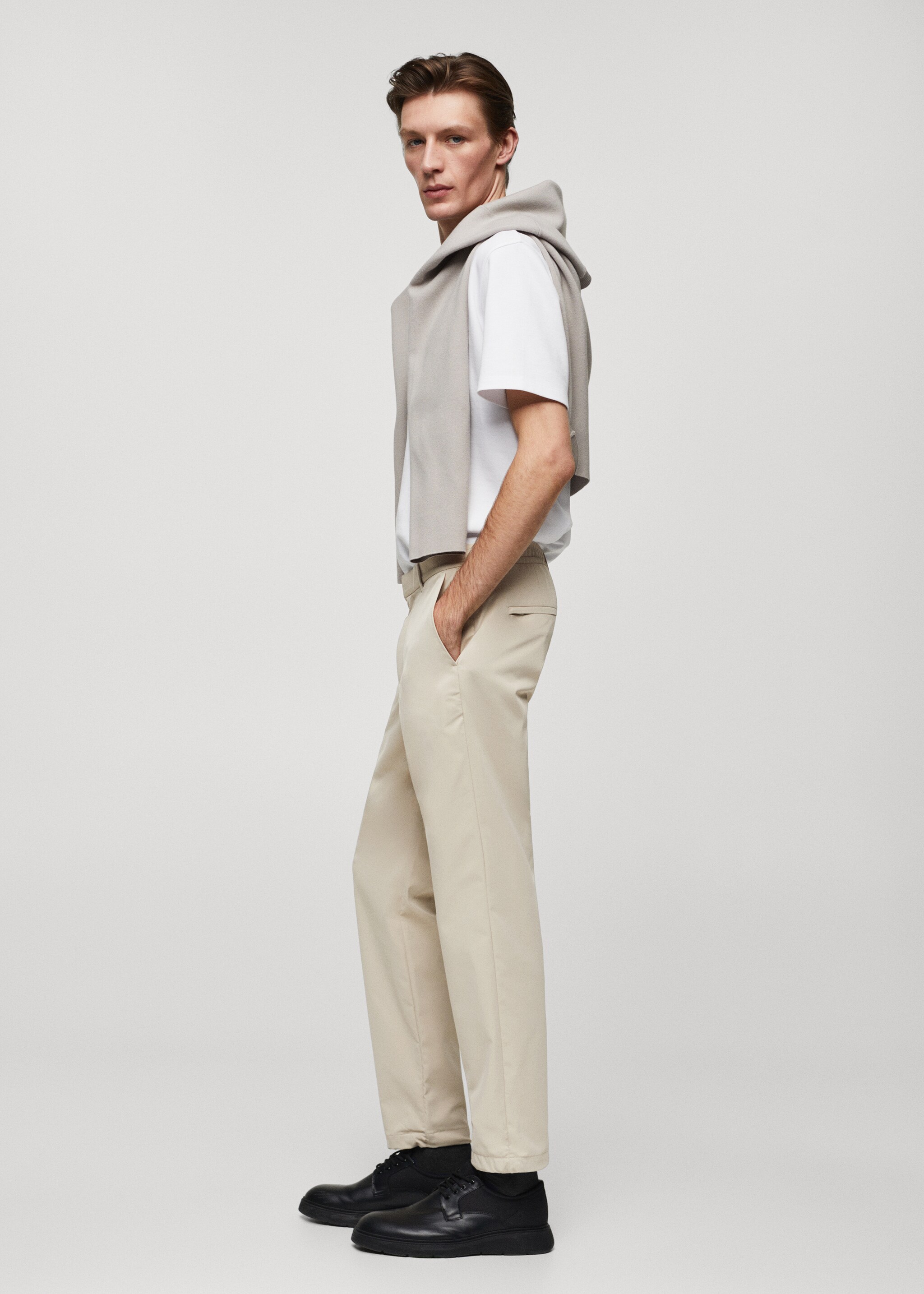 Solotex® slim-fit trousers - Details of the article 2