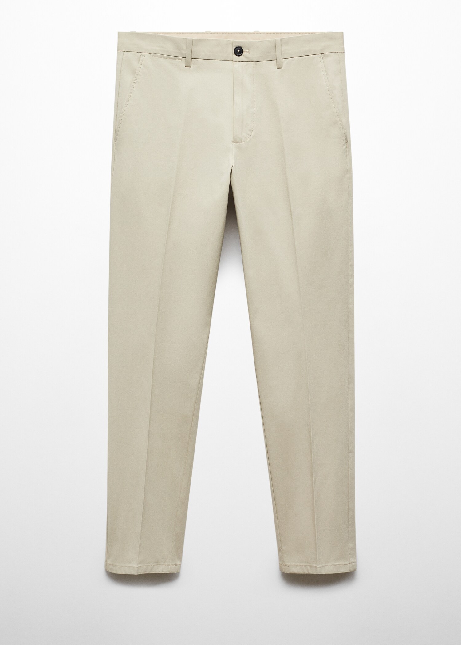 Regular-fit cotton trousers - Article without model