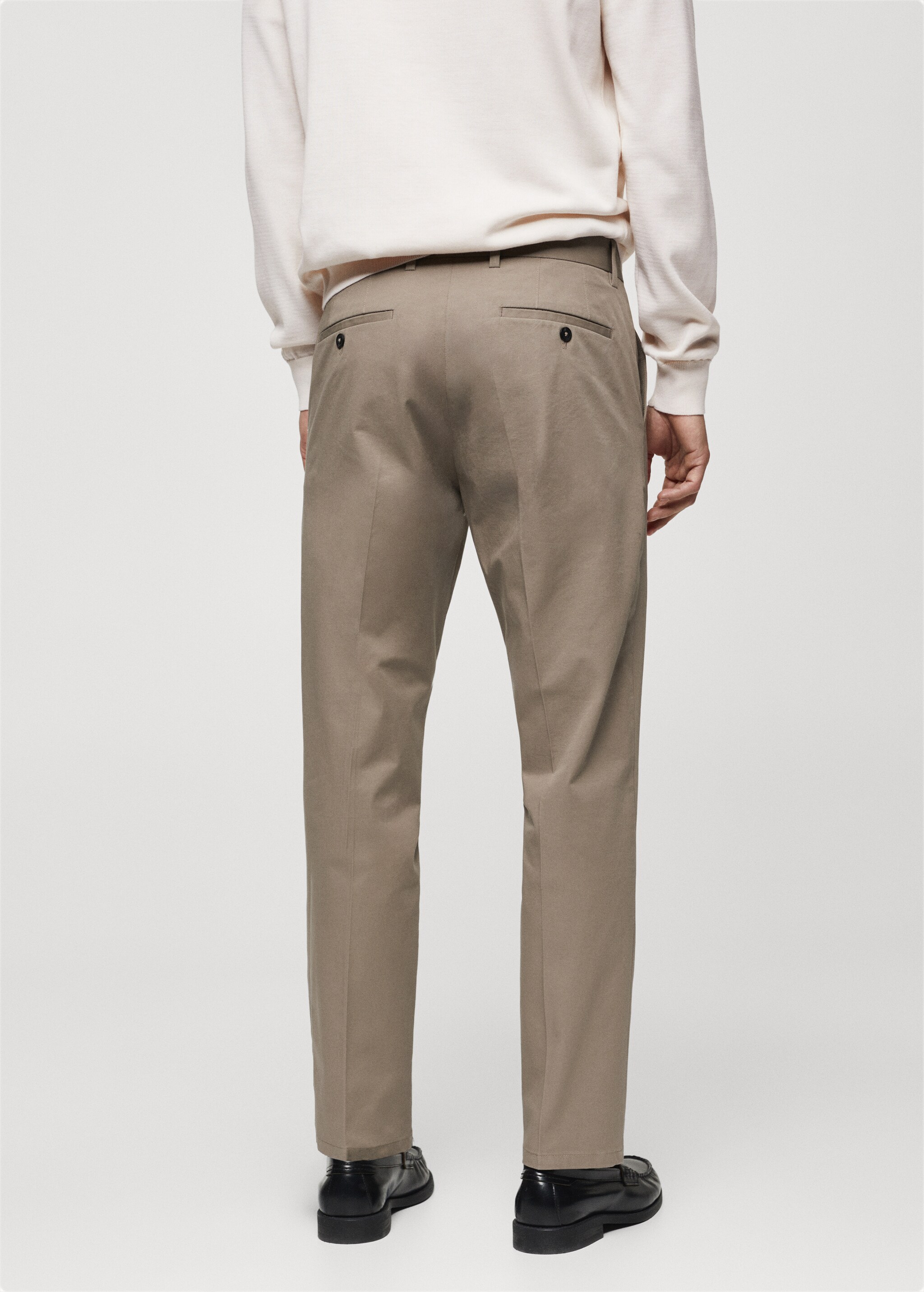Pantalon regular-fit coton - Verso de l’article